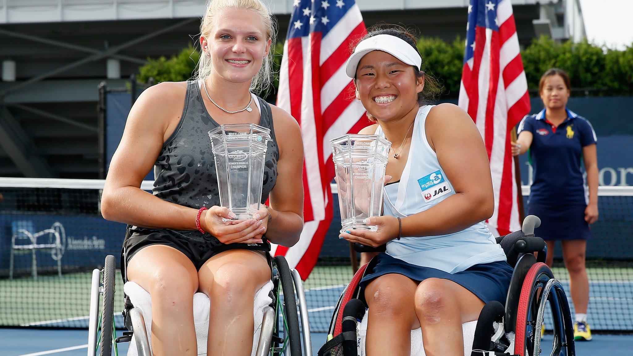 Jordanne Whiley and Whiley; Yui Kamiji