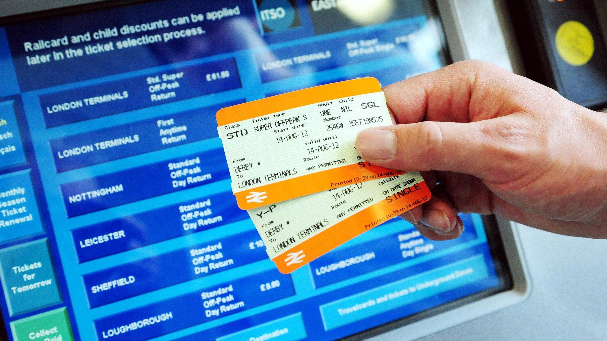 Train tickets