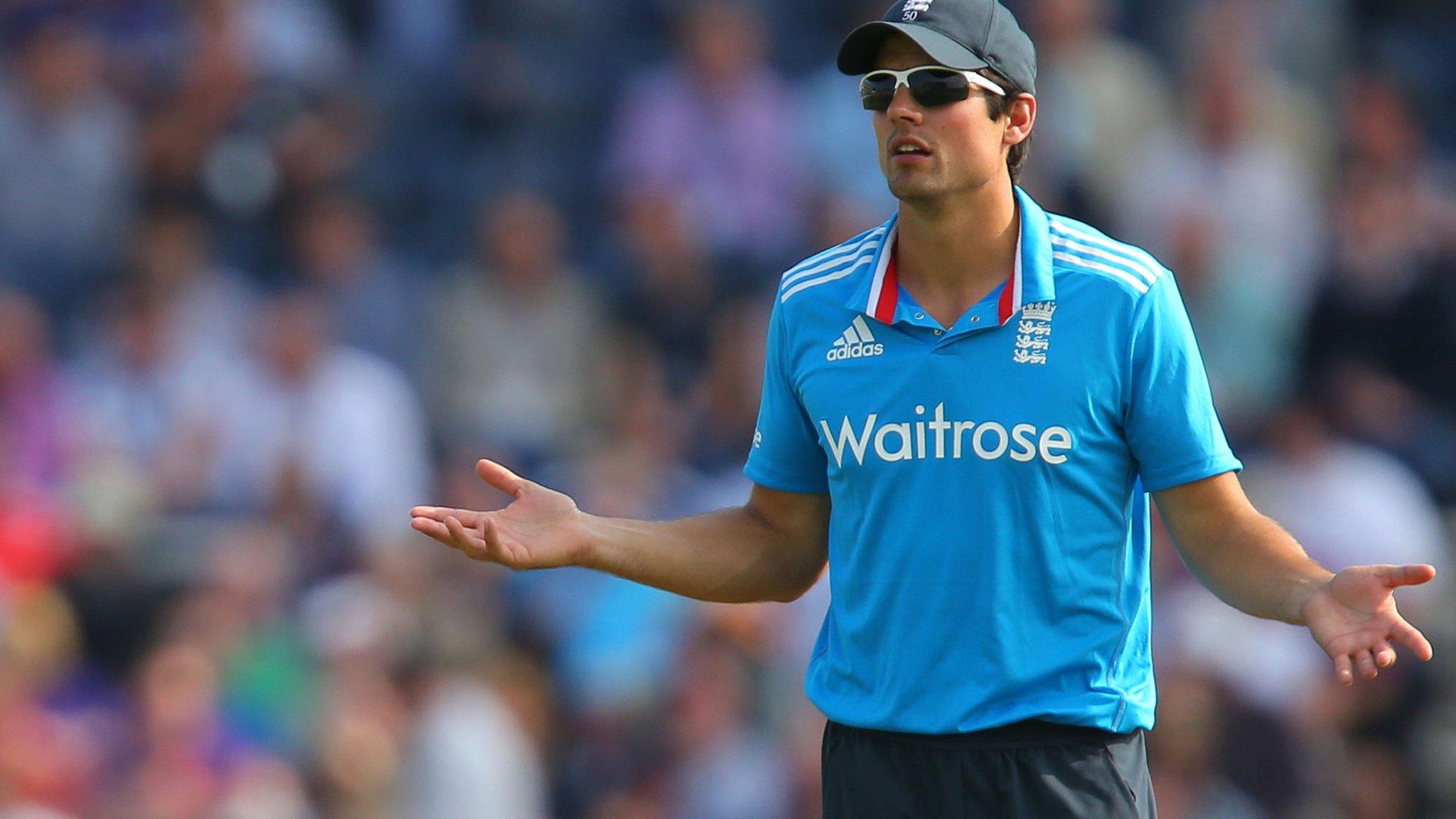 England captain Alastair Cook