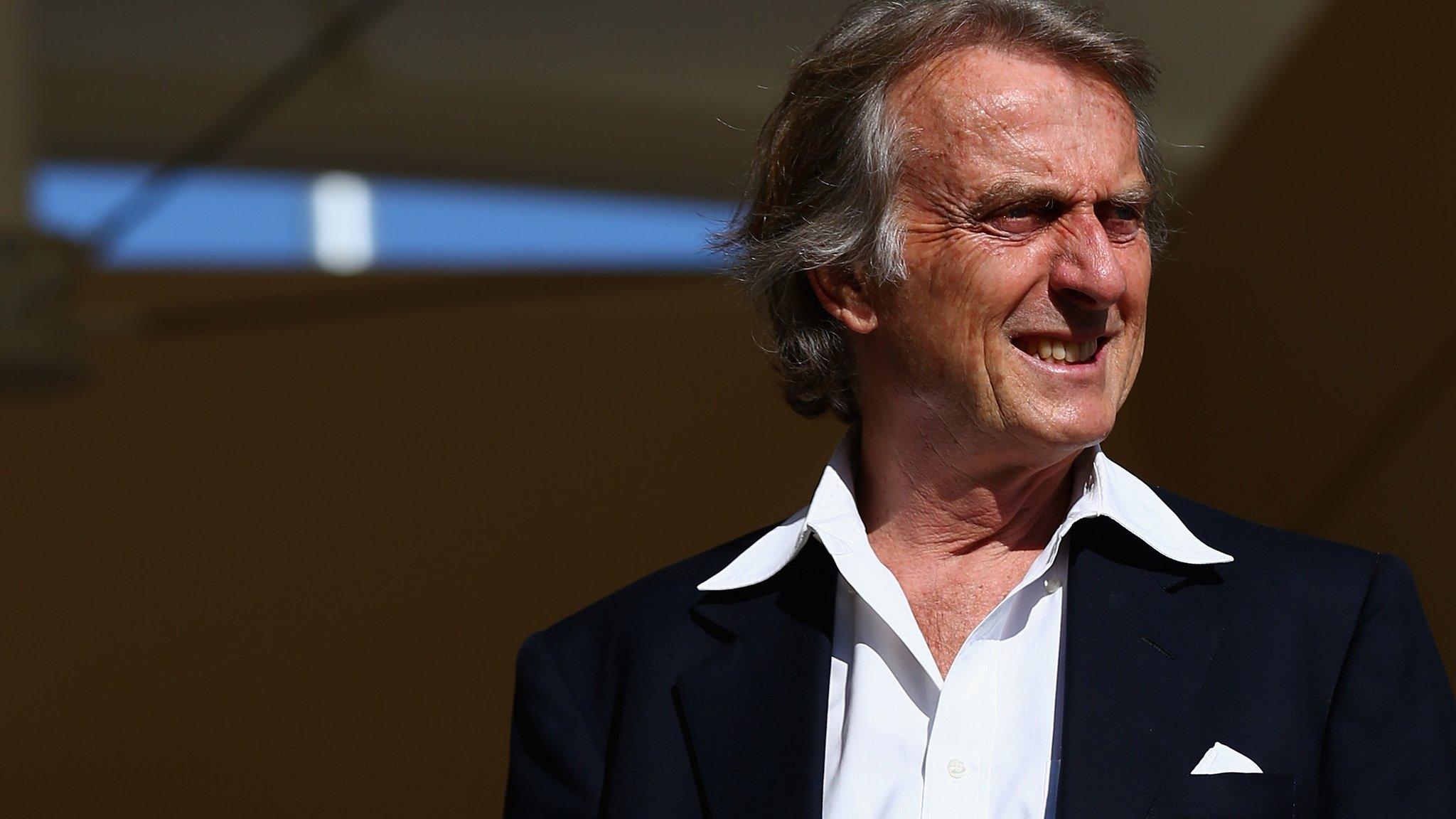 Ferrari president Luca Di Montezemolo