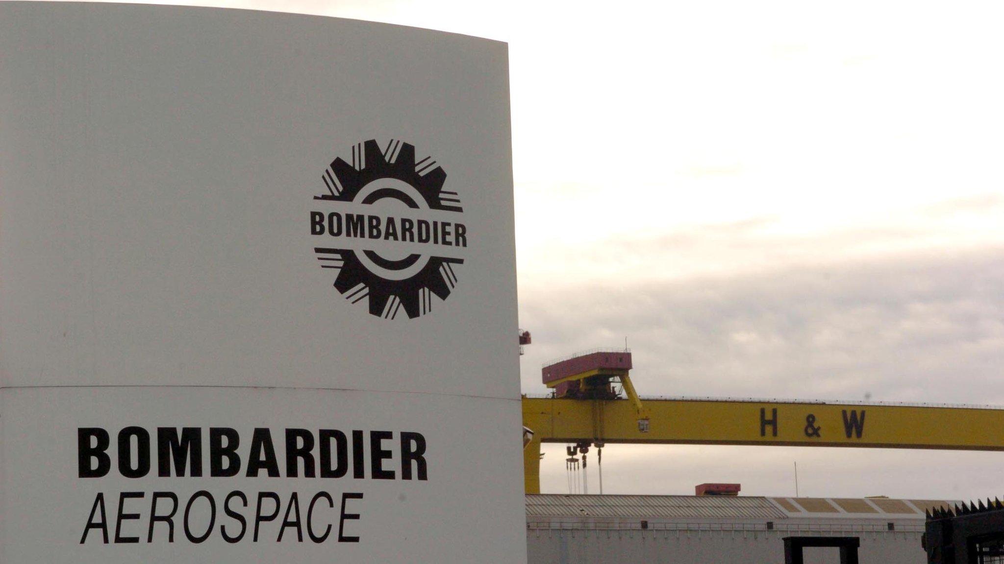 Bombardier plant in Belfast