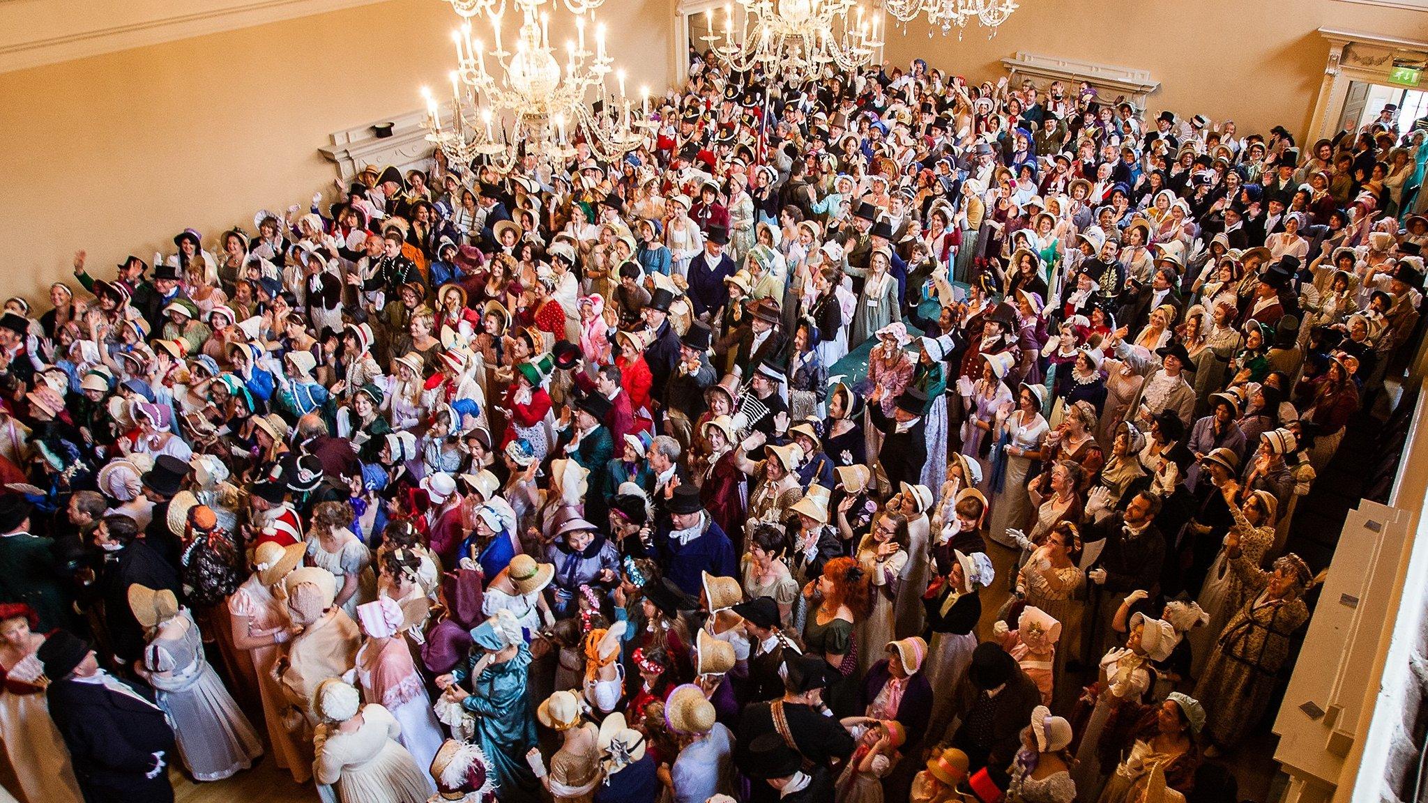 Participants at record attempt