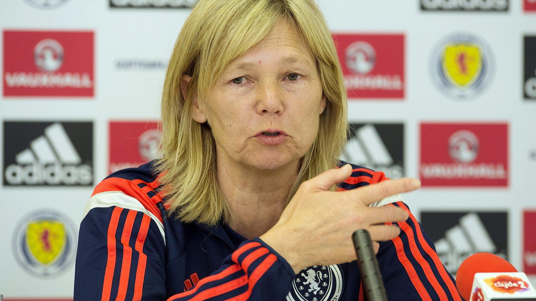 Scotland head coach Anna Signeul