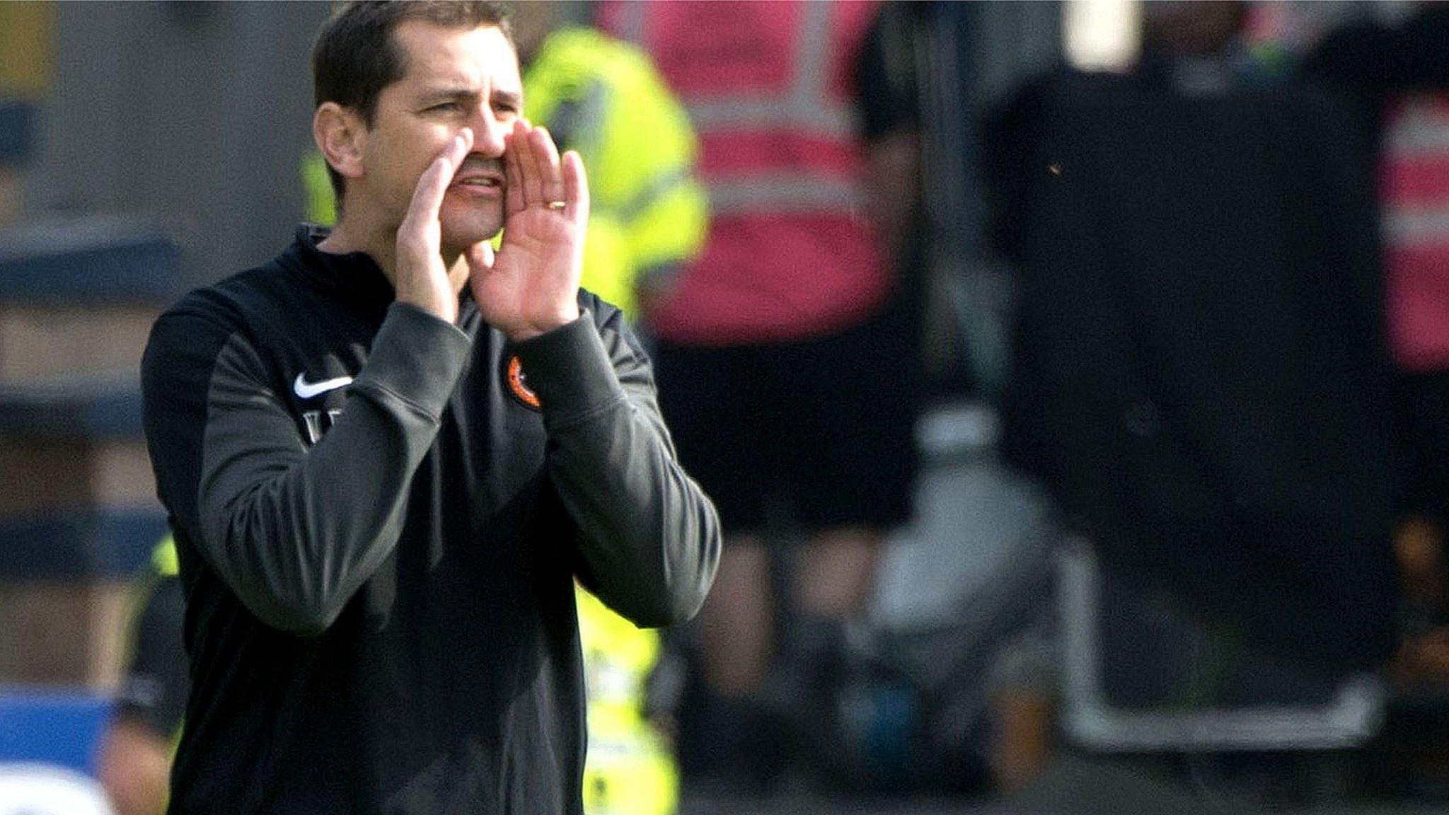 Dundee United manager Jackie McNamara