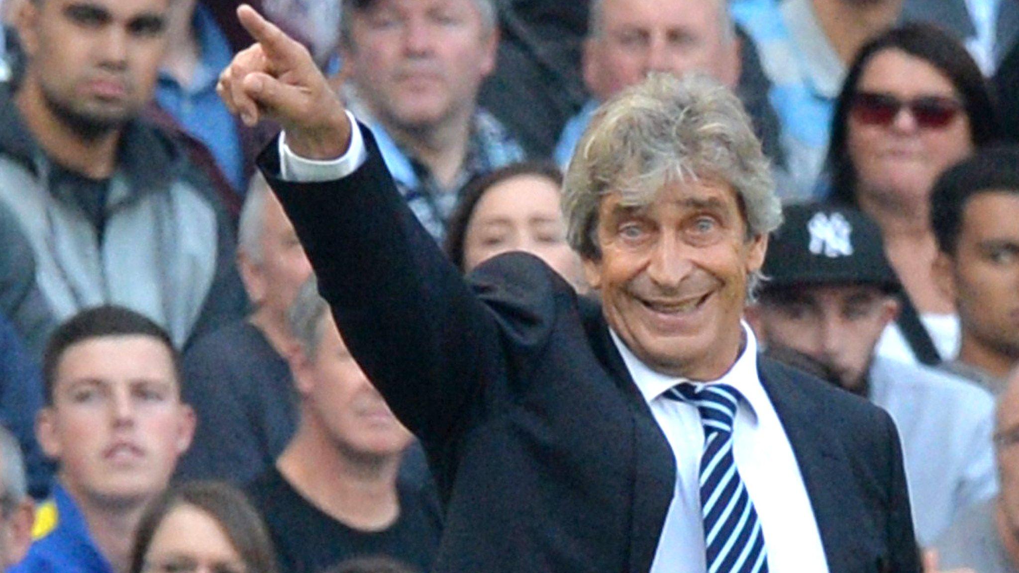 Manchester City manager Manuel Pellegrini