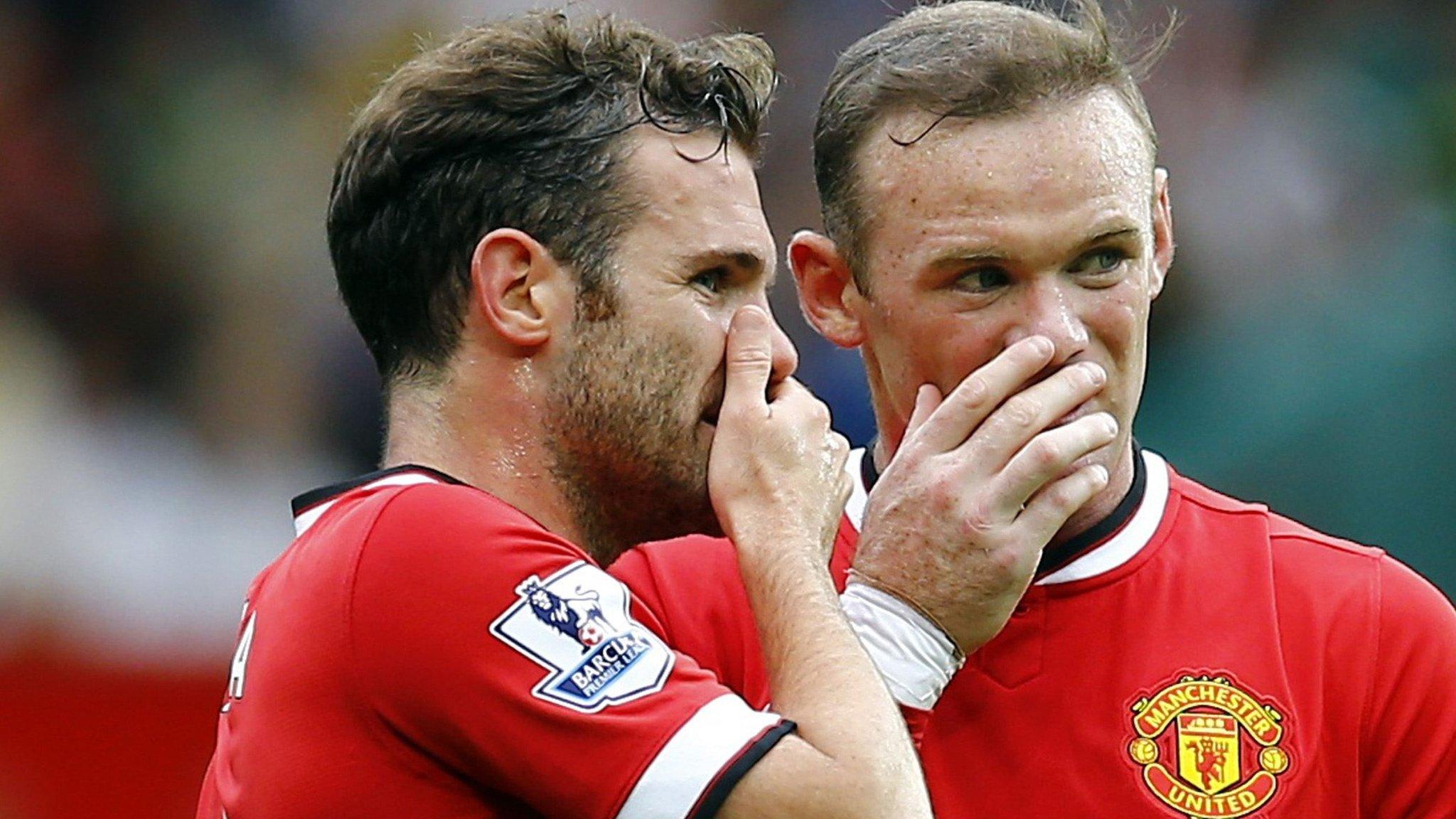 Juan Mata & Wayne Rooney