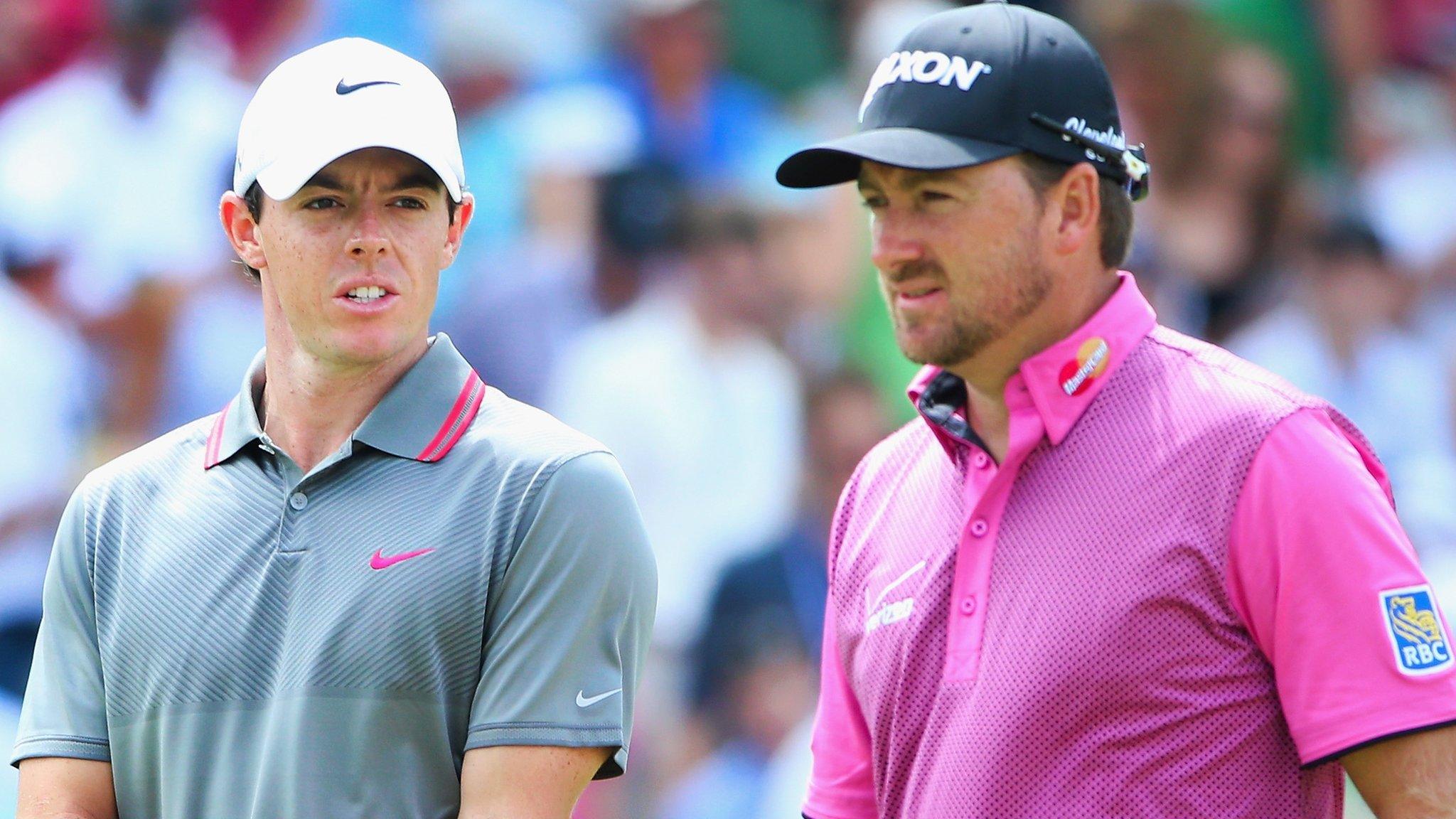 Graeme McDowell and Rory McIlroy