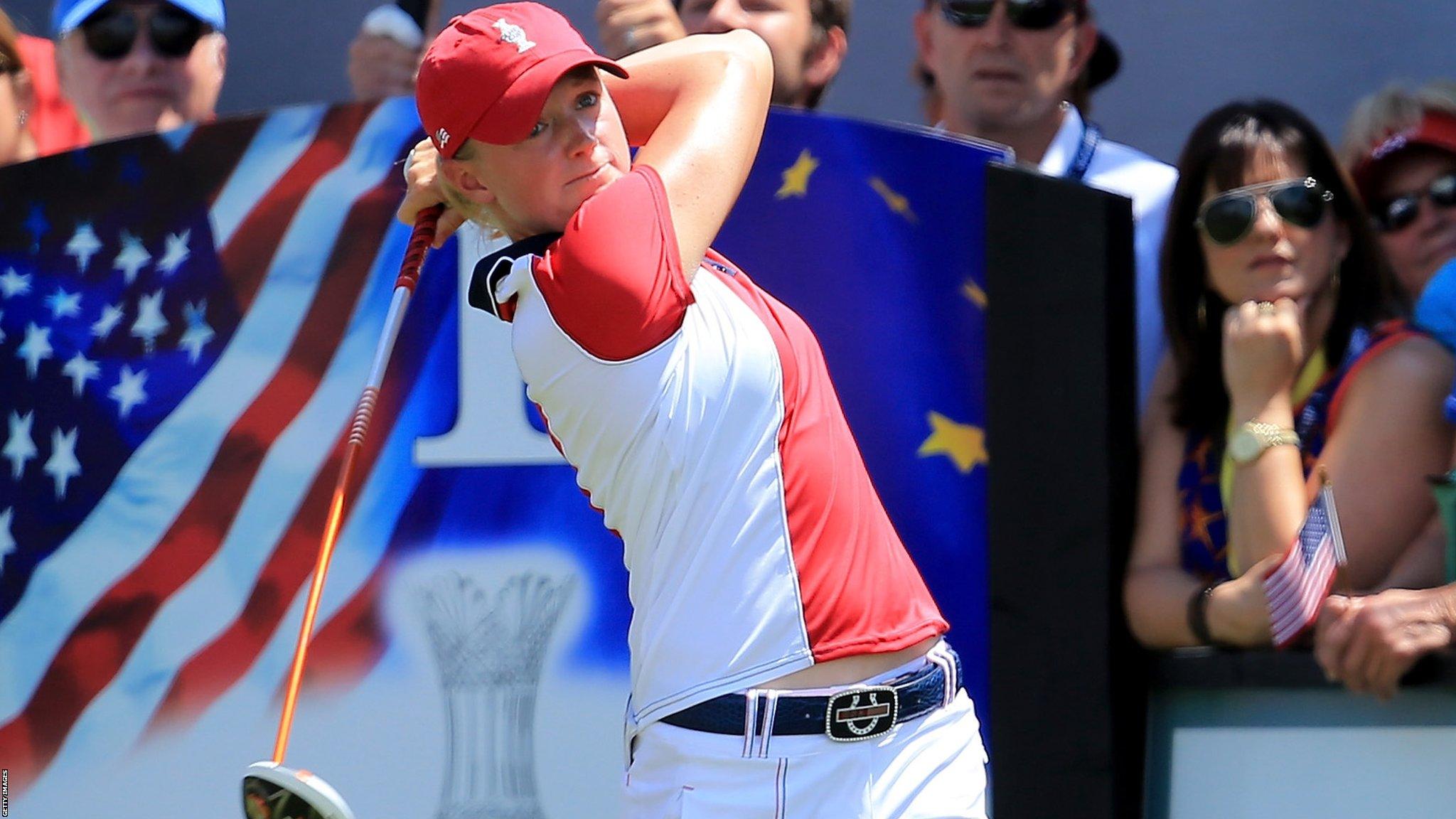 Stacy Lewis at the 2013 Solheim Cup