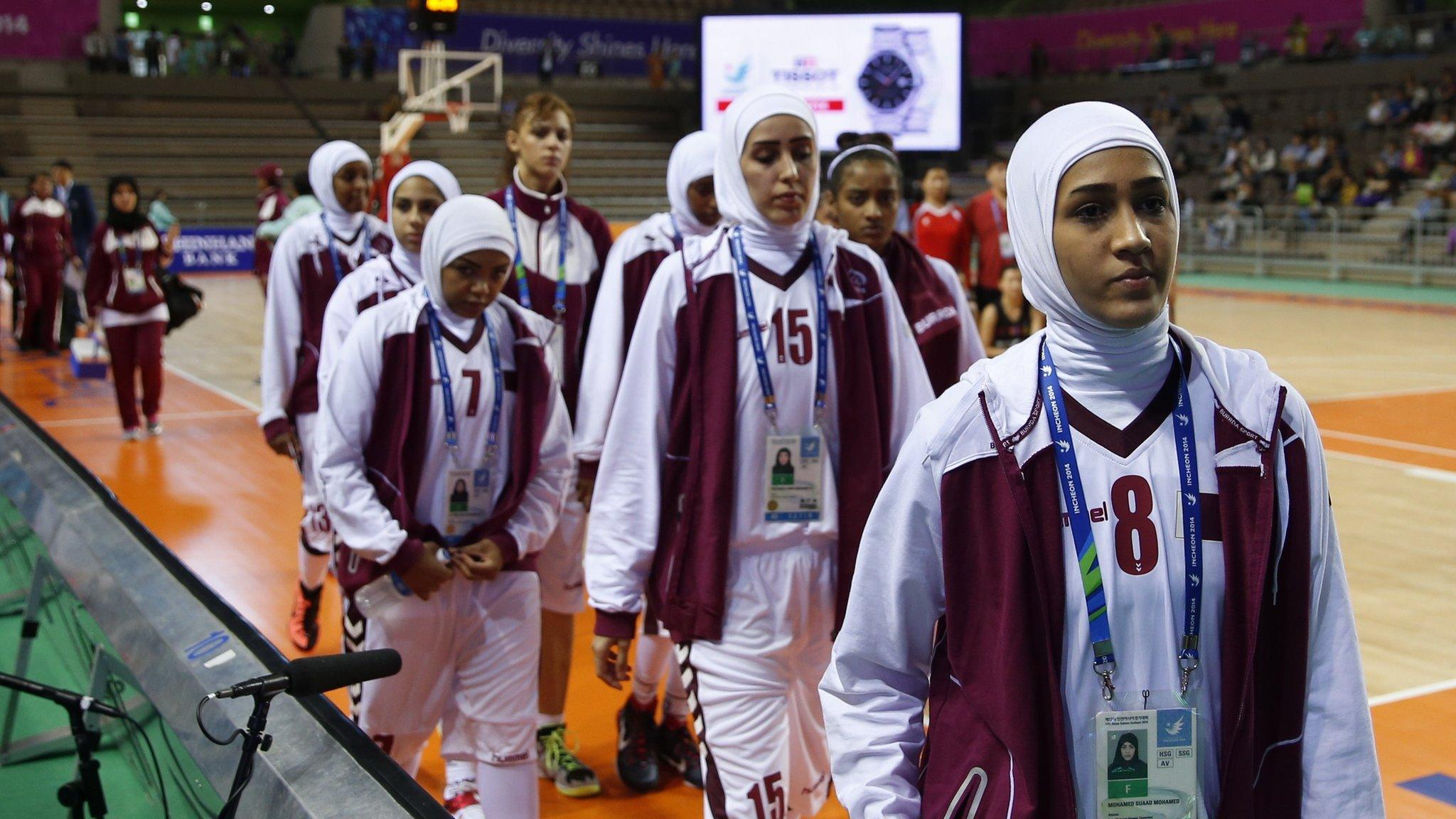 Qatar women's basketball team