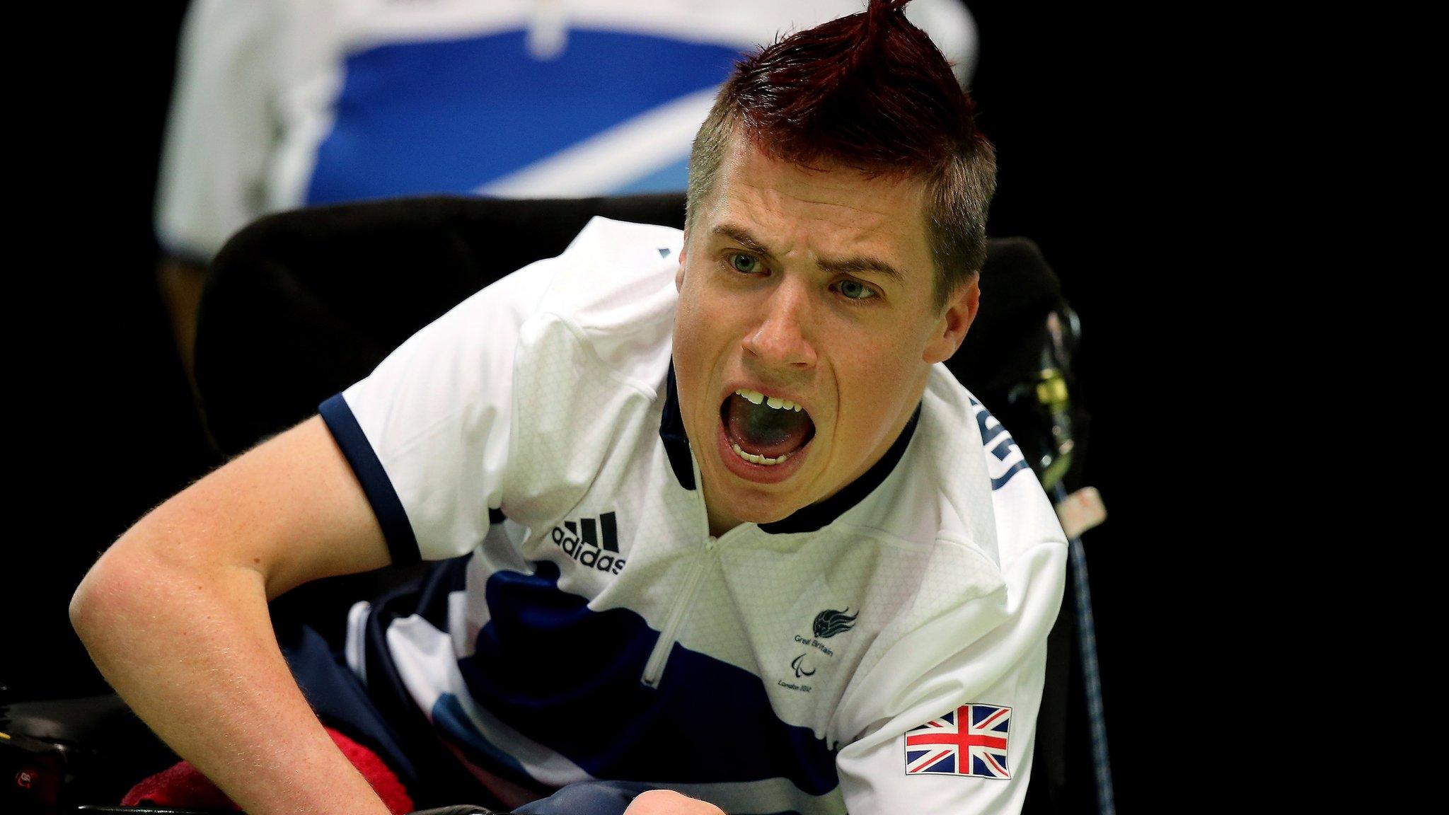 GB boccia player David Smith