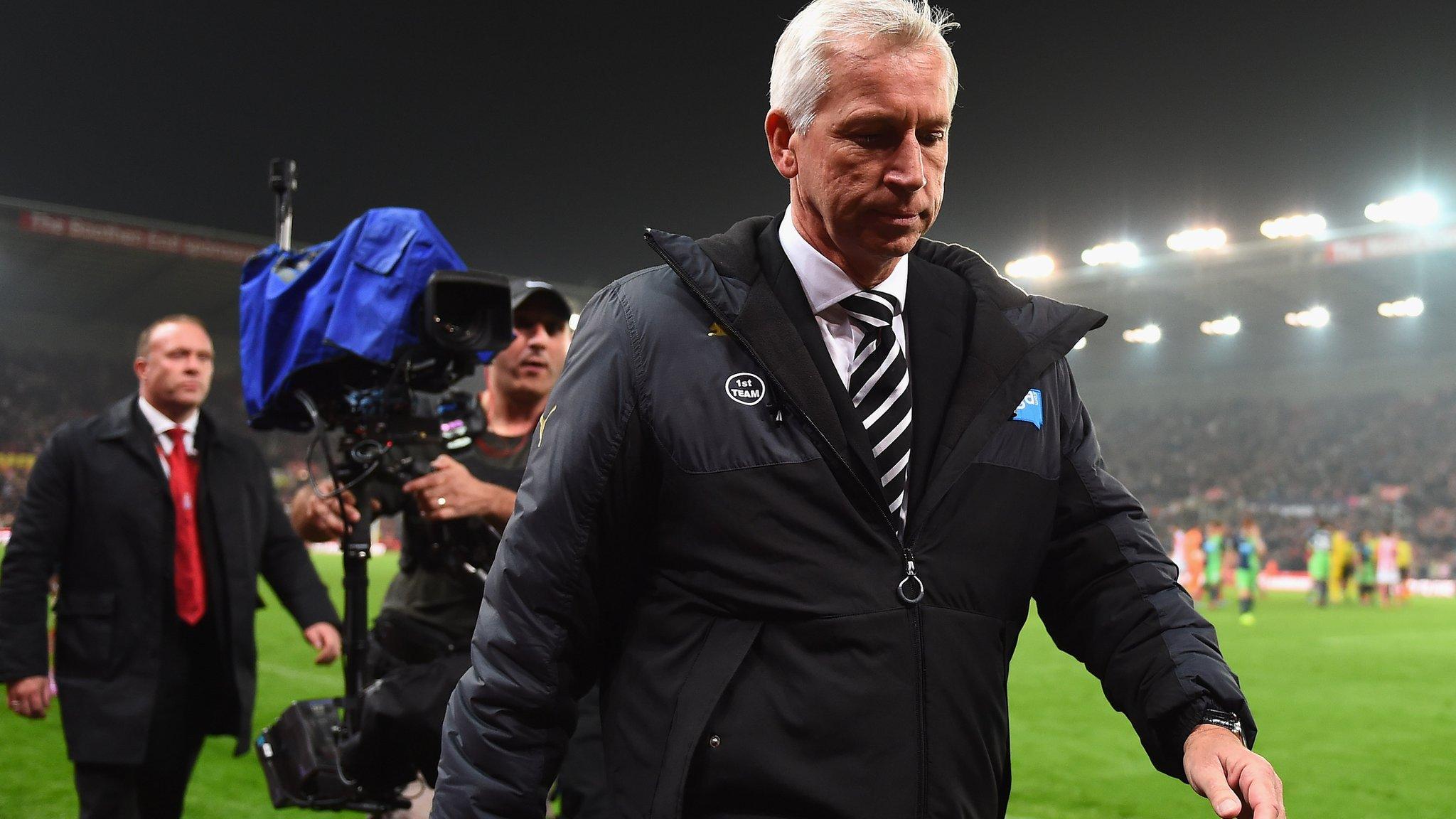 Newcastle manager Alan Pardew