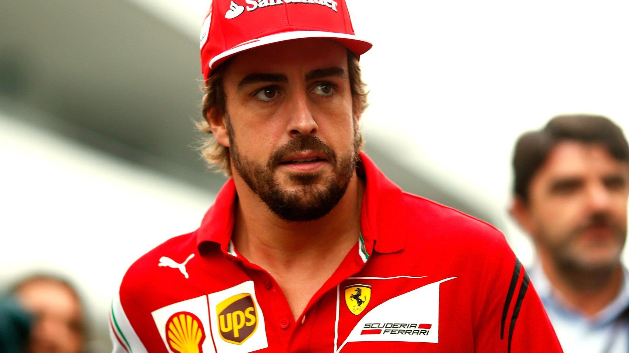 Ferrari driver Fernando Alonso