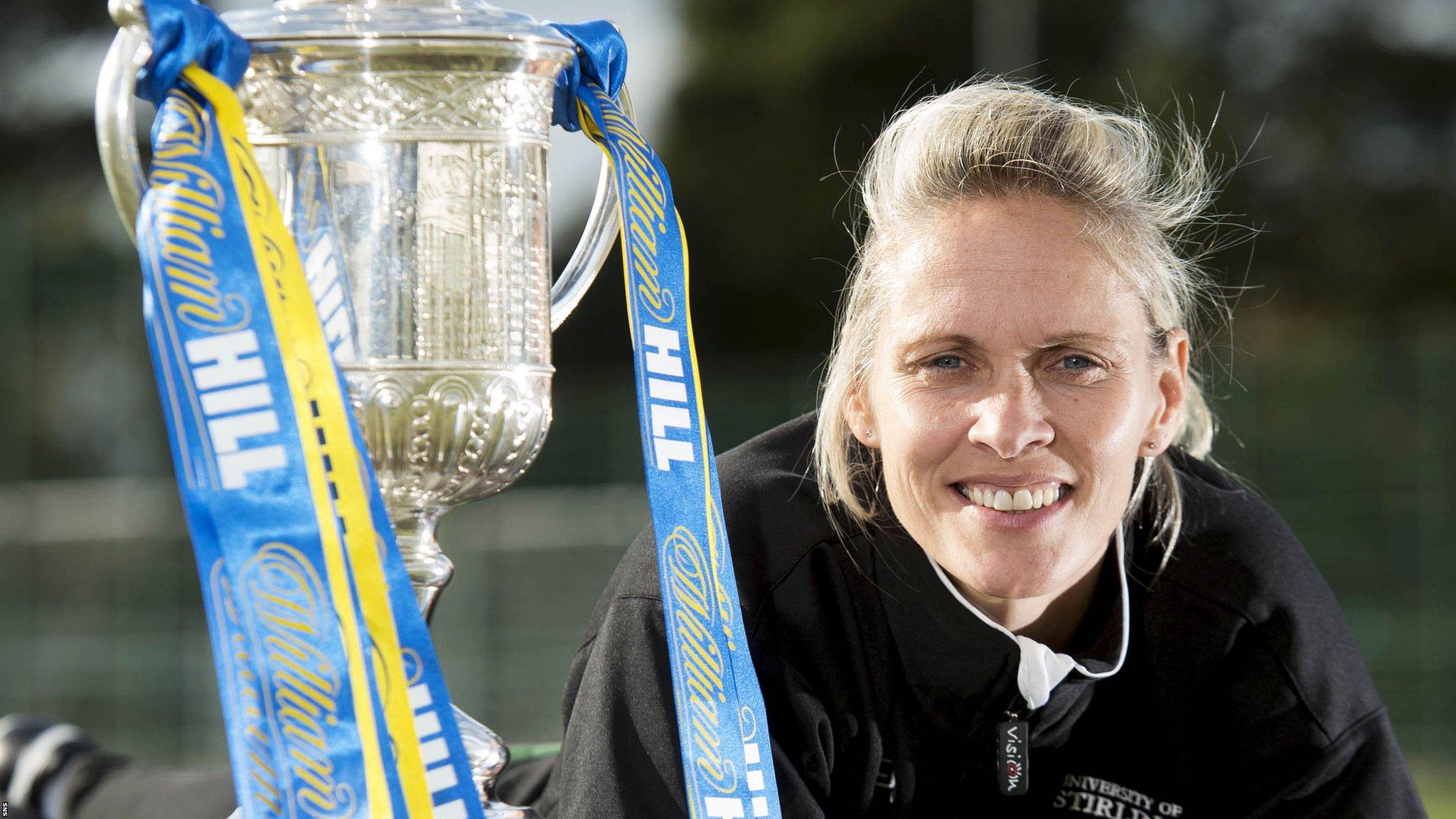 Stirling University manager Shelley Kerr