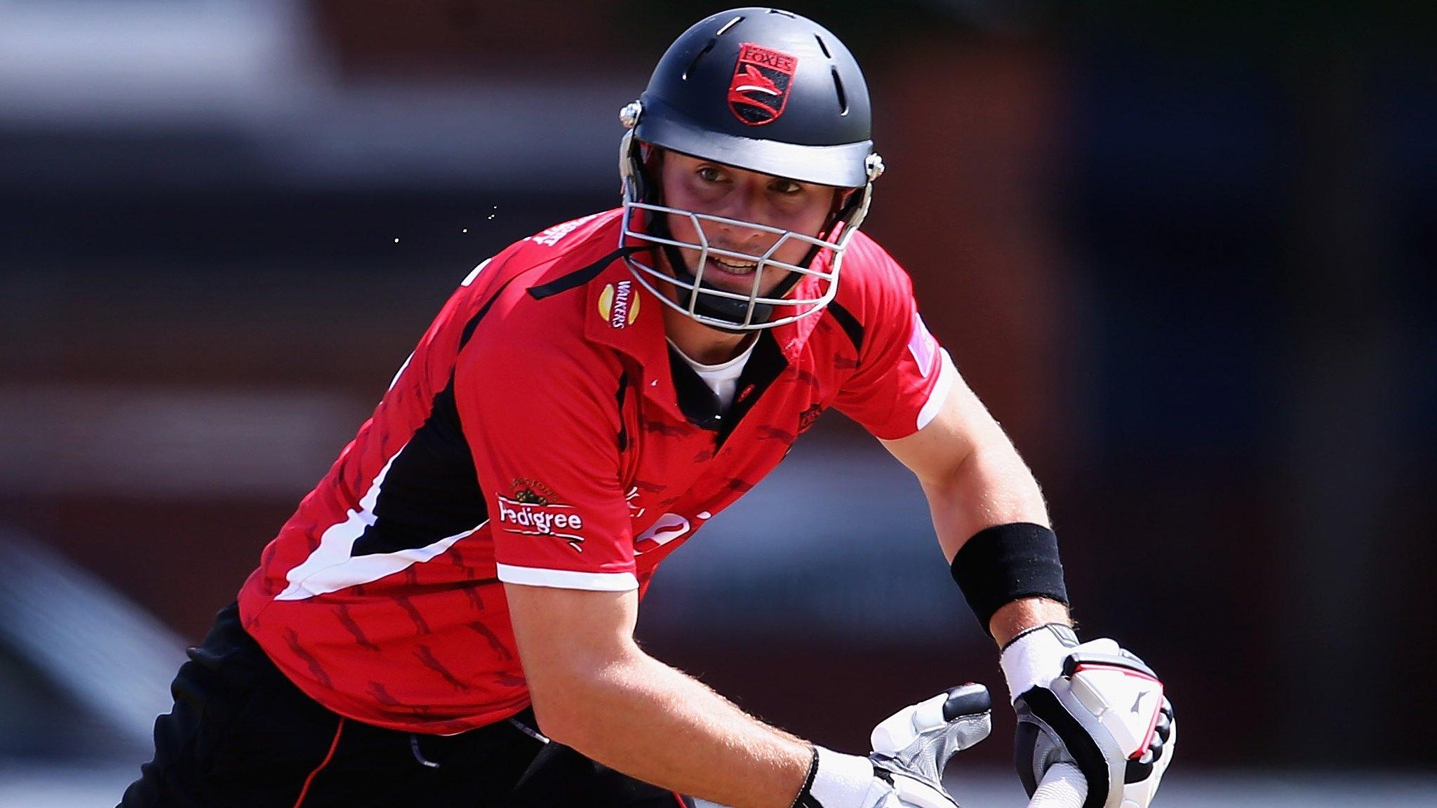 Greg Smith in action for Leicestershire