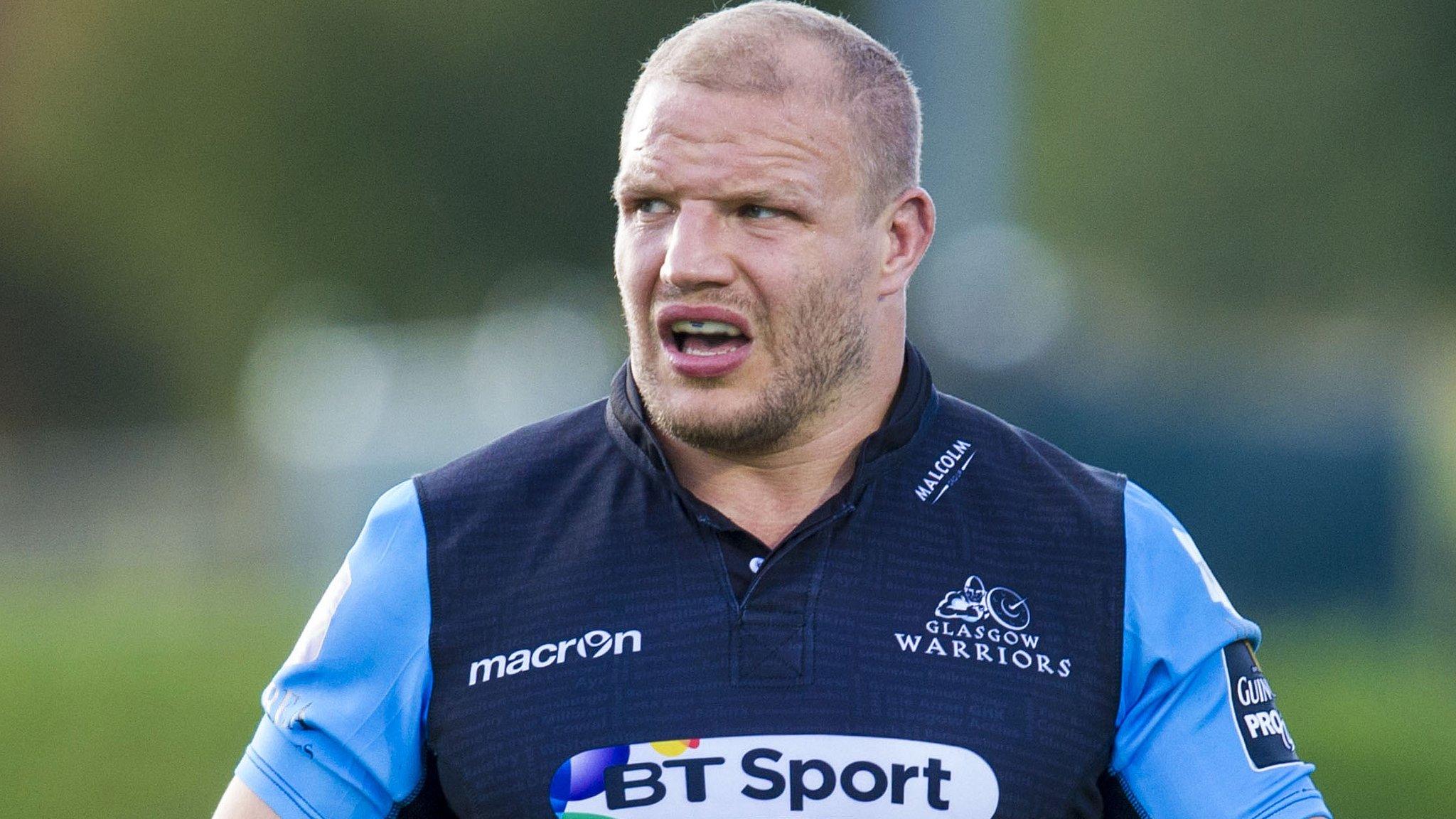 Glasgow Warriors prop Euan Murray