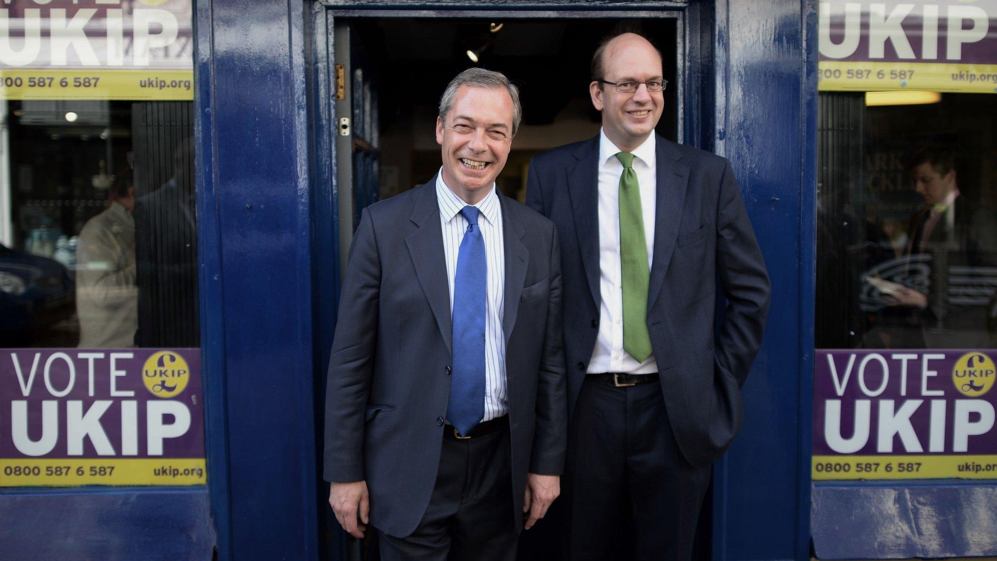 Nigel Farage and Mark Reckless