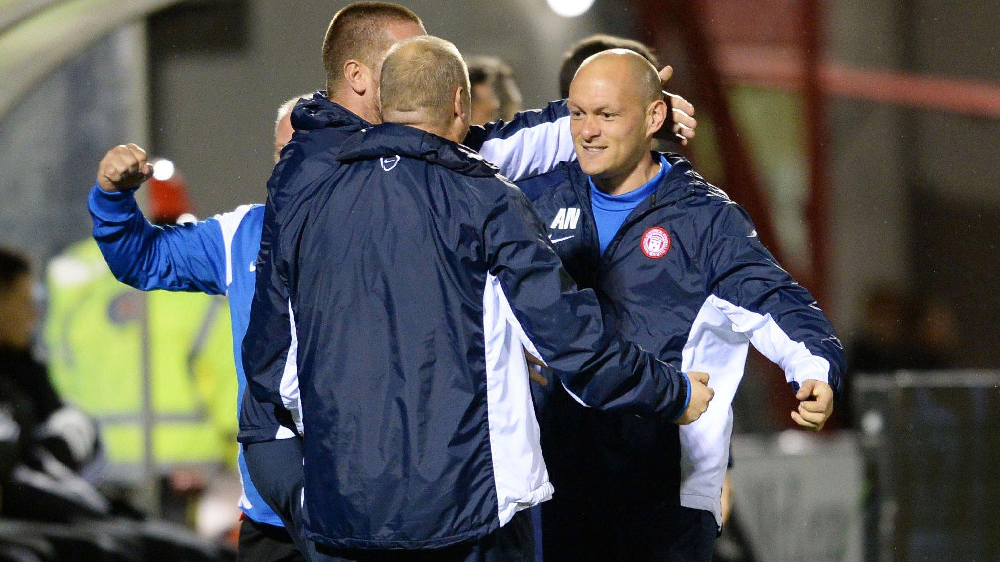 Hamilton Academical player-manager Alex Neil