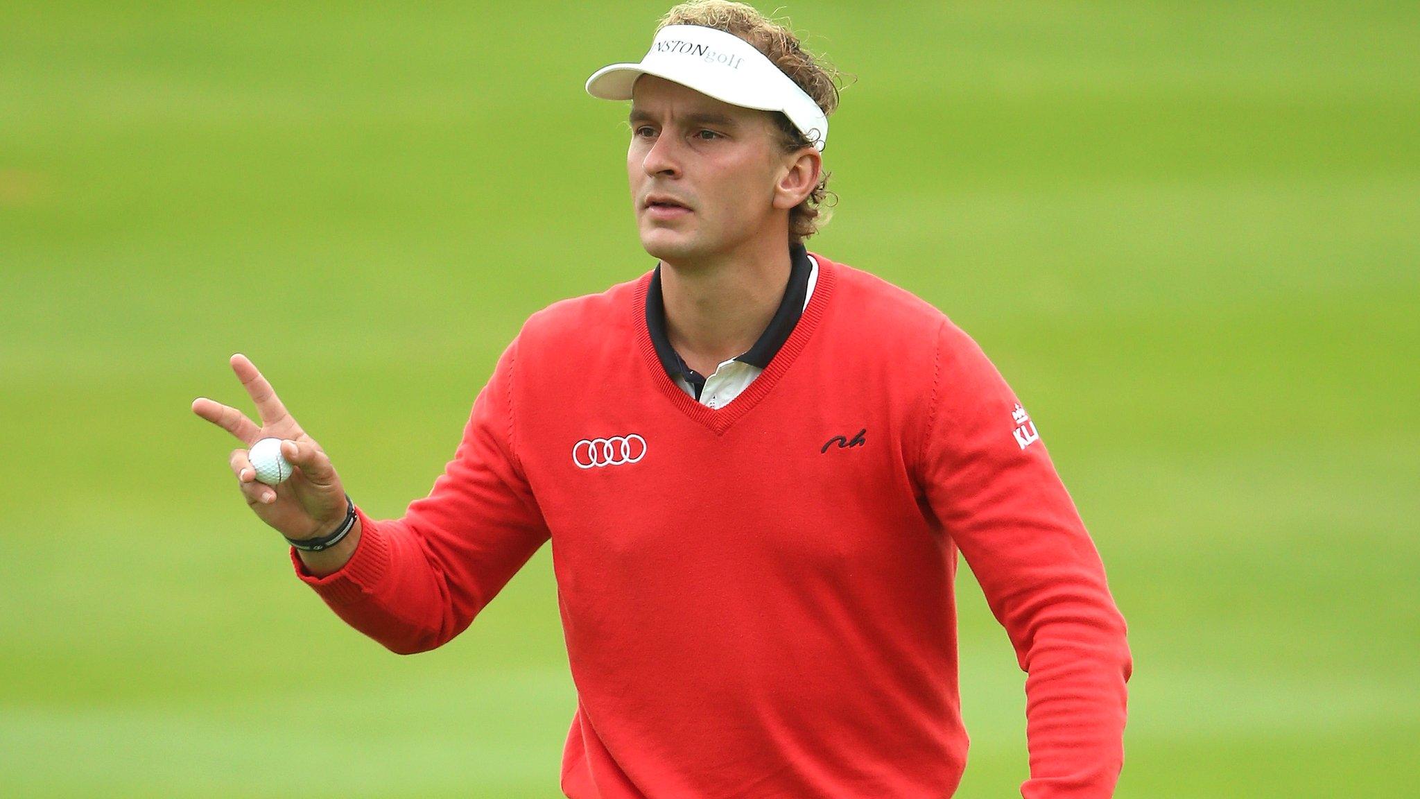 Joost Luiten during his victory over Pablo Larrazabal