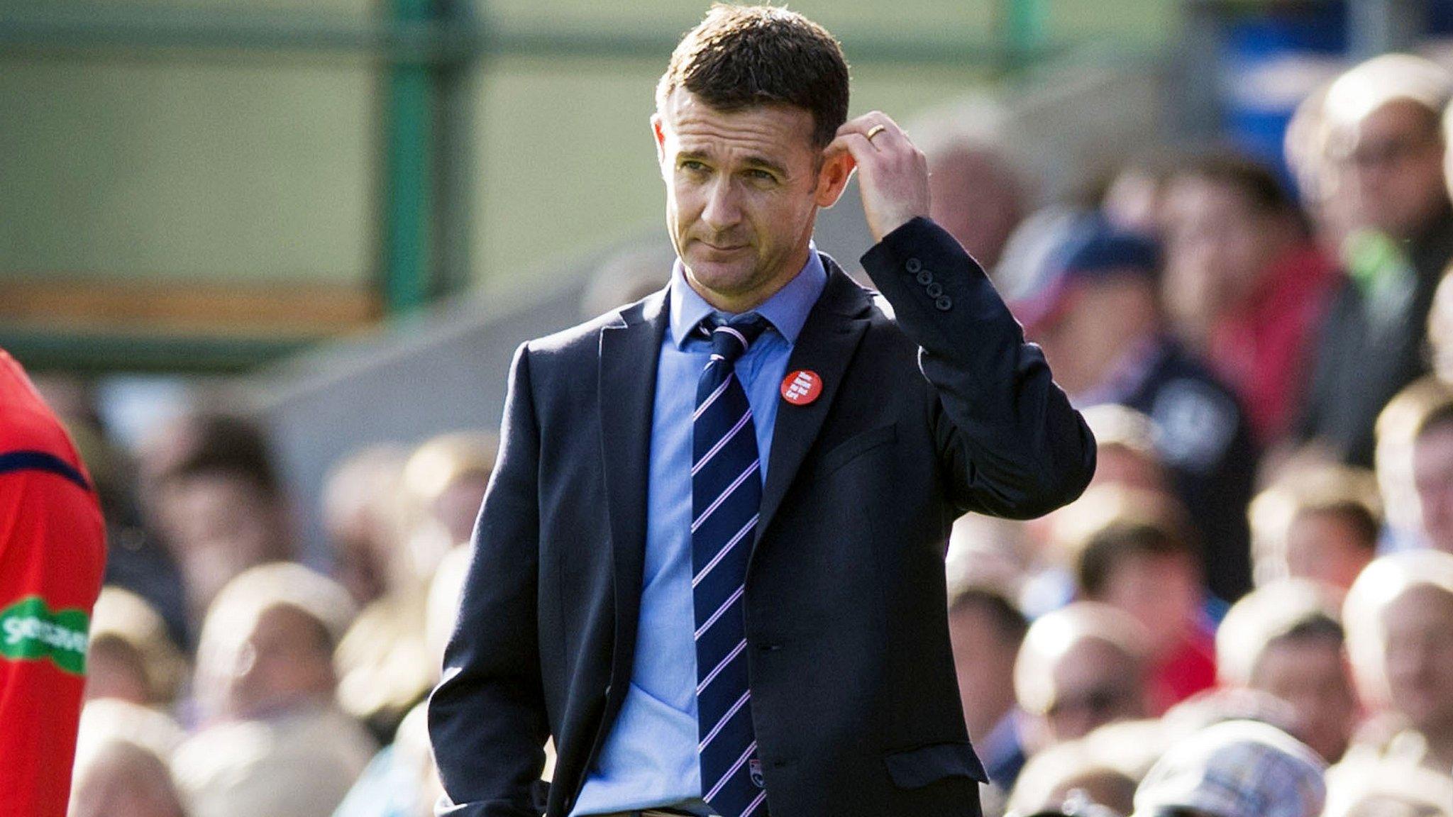 Ross County manager Jim McIntyre