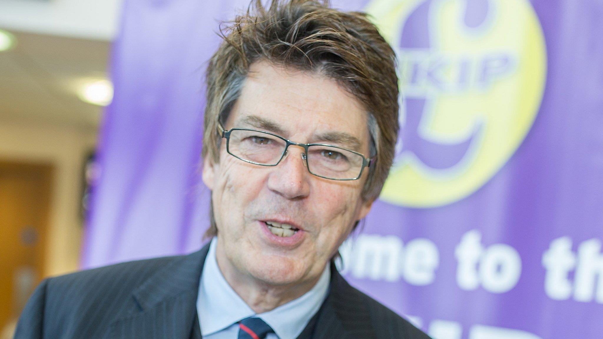 Mike Read at the UKIP conference 2014