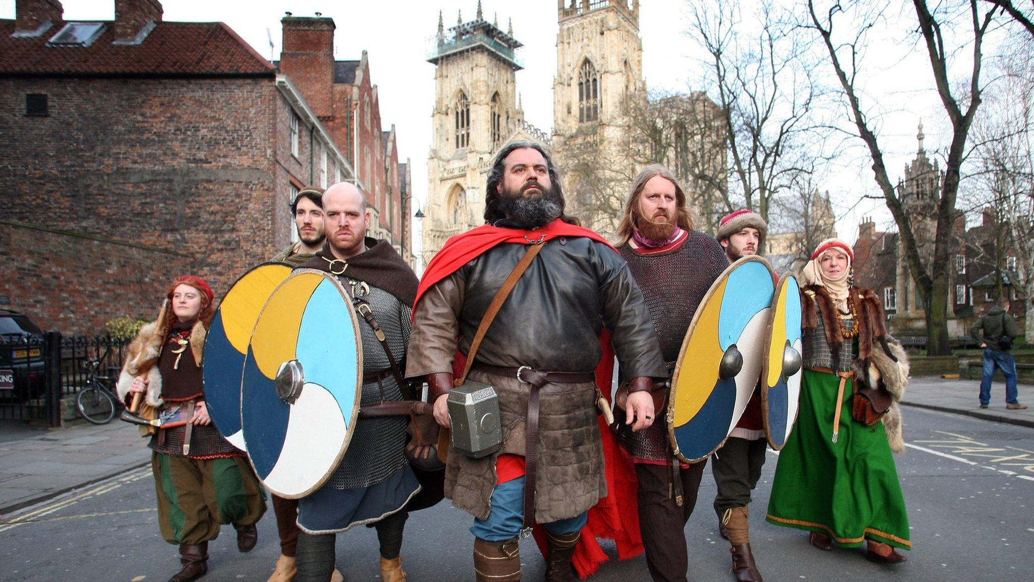 Viking re-enactment in York