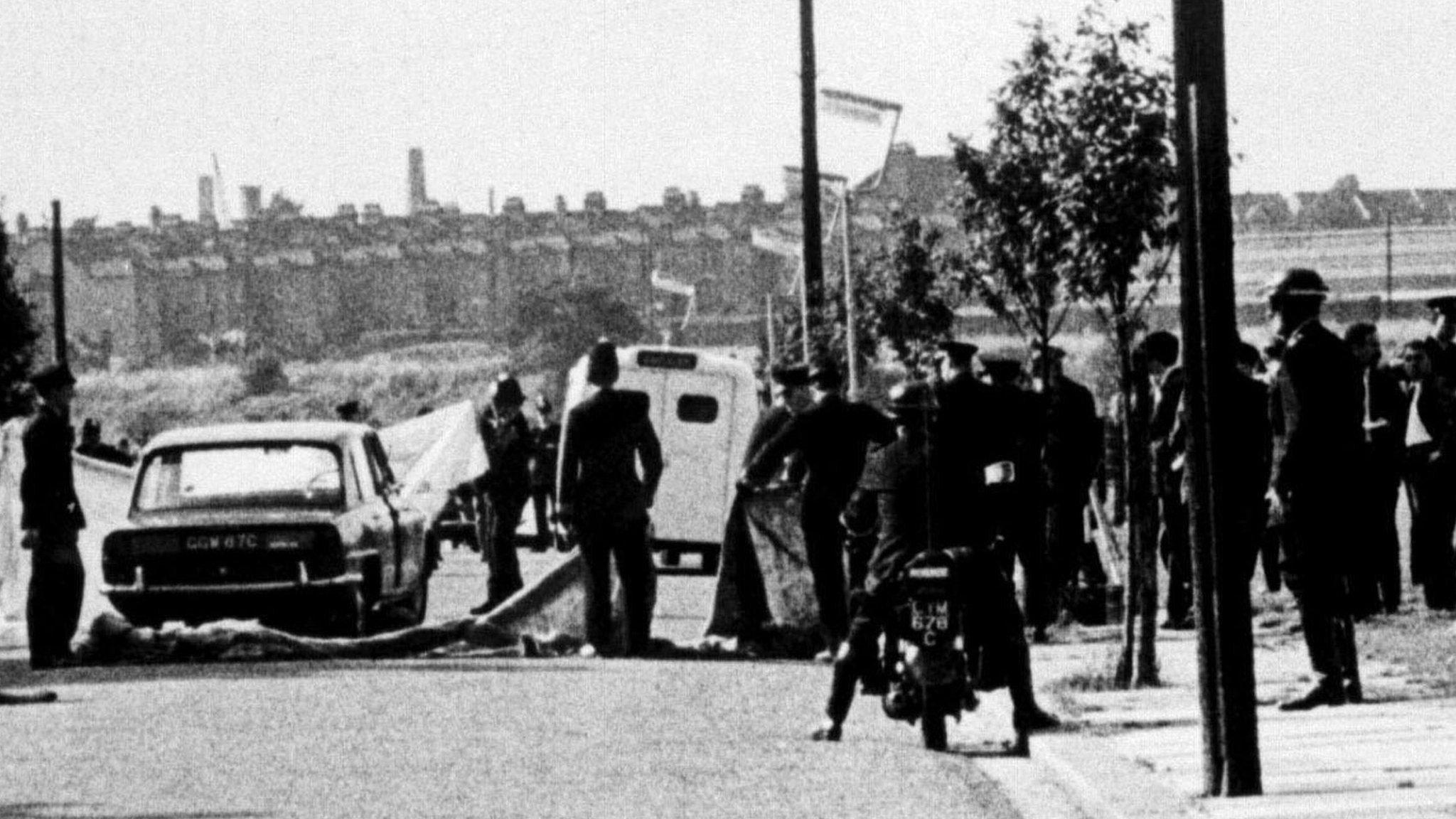 The scene of the crime in Shepherds Bush