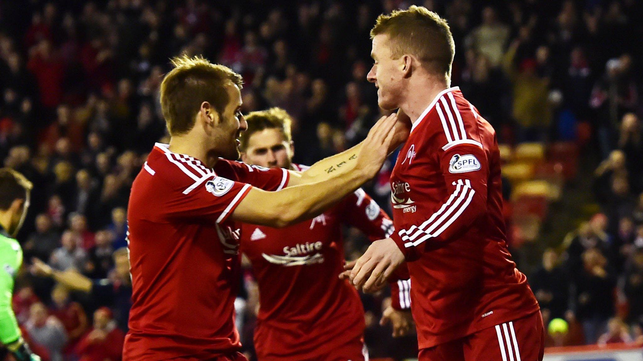 Aberdeen were 1-0 winners at Pittodrie