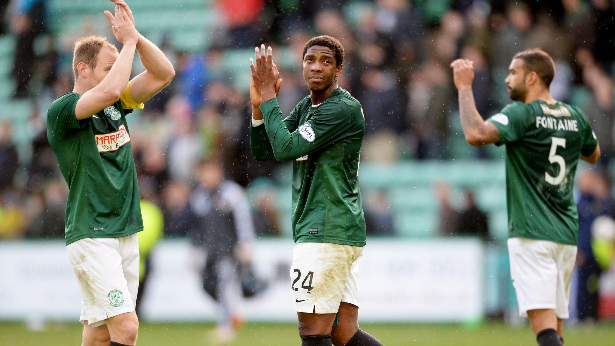 Hibernian players