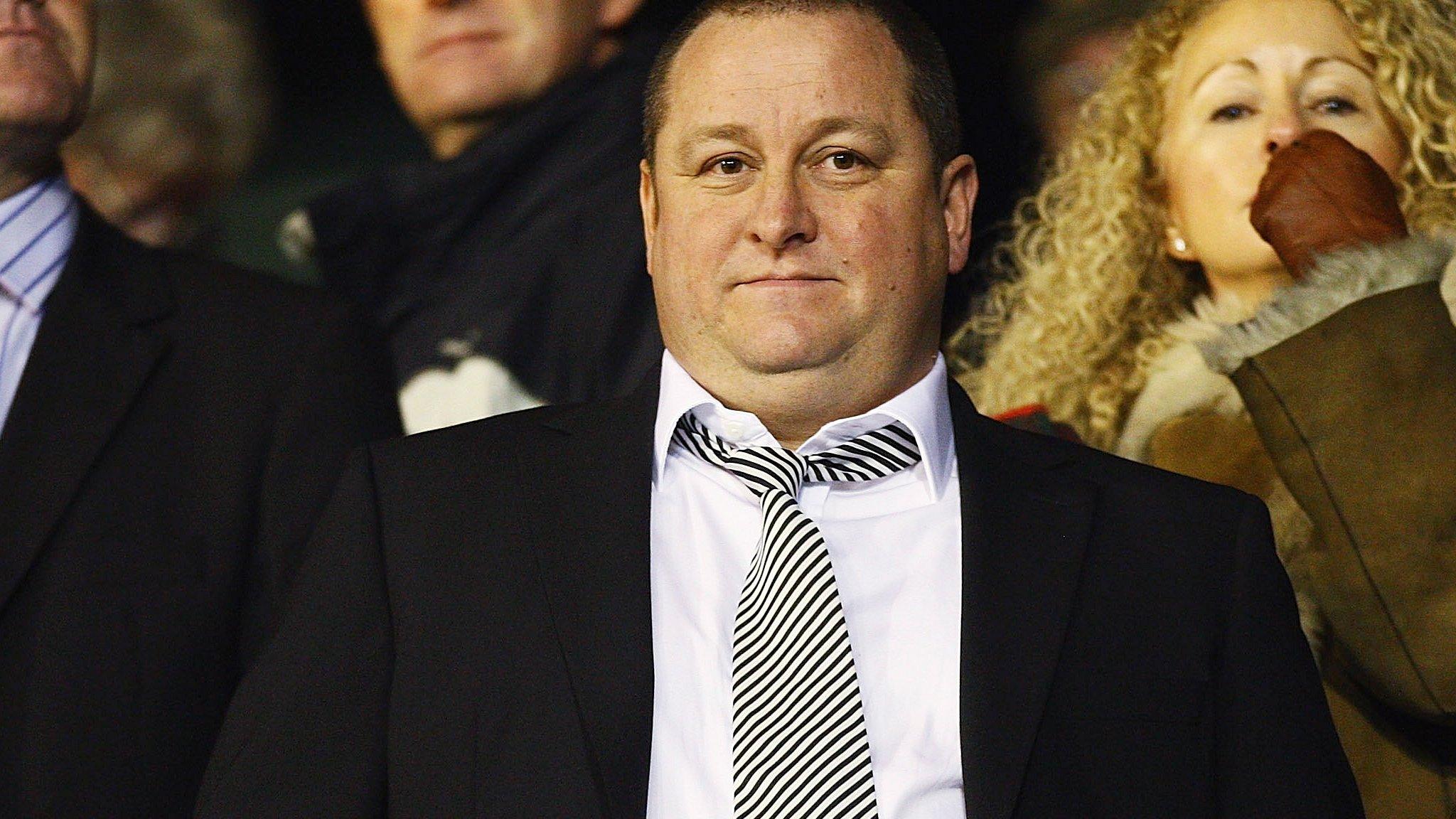 Newcastle United owner Mike Ashley