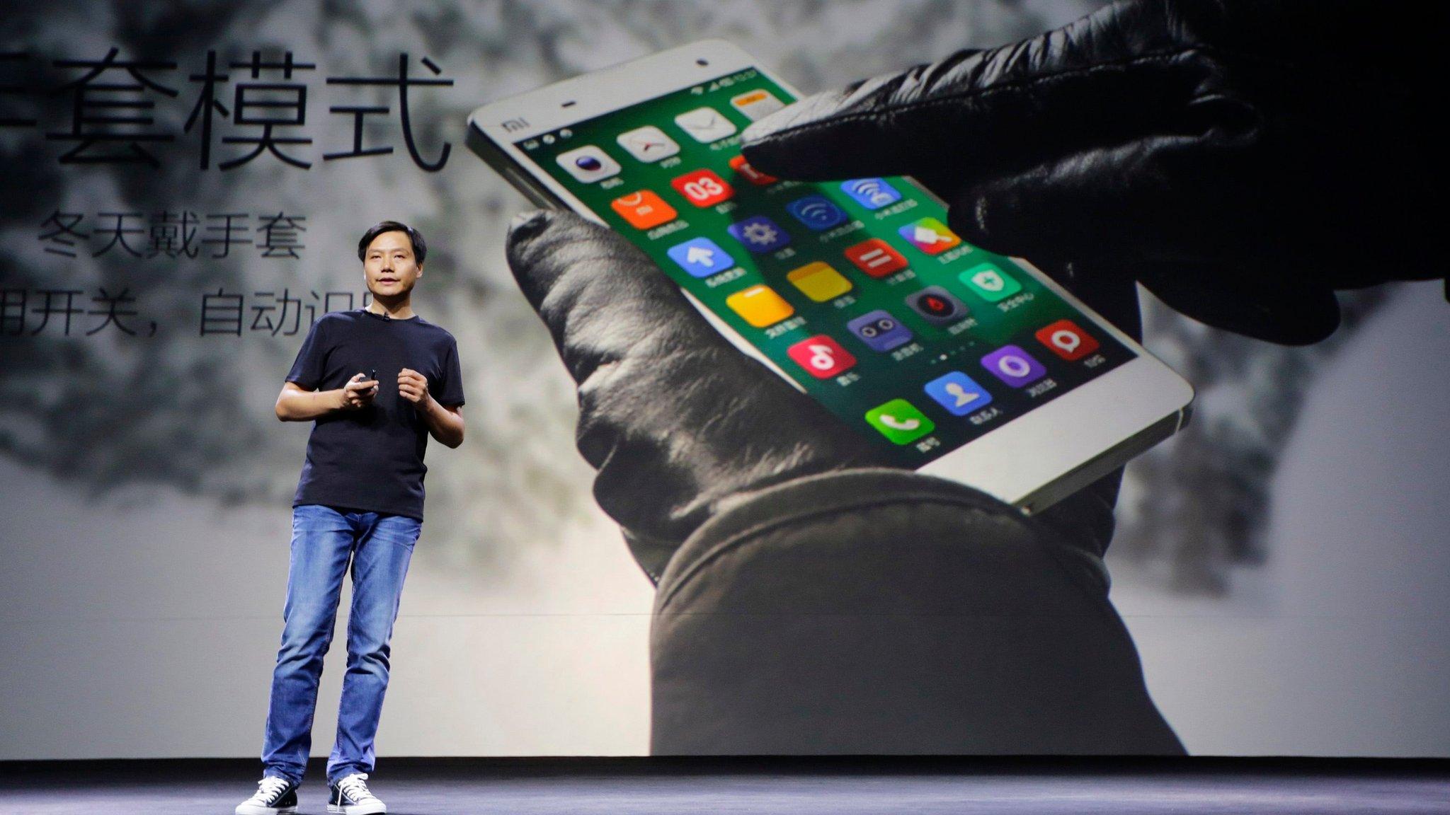 Lei Jun, founder and chief executive officer of China's mobile company Xiaomi