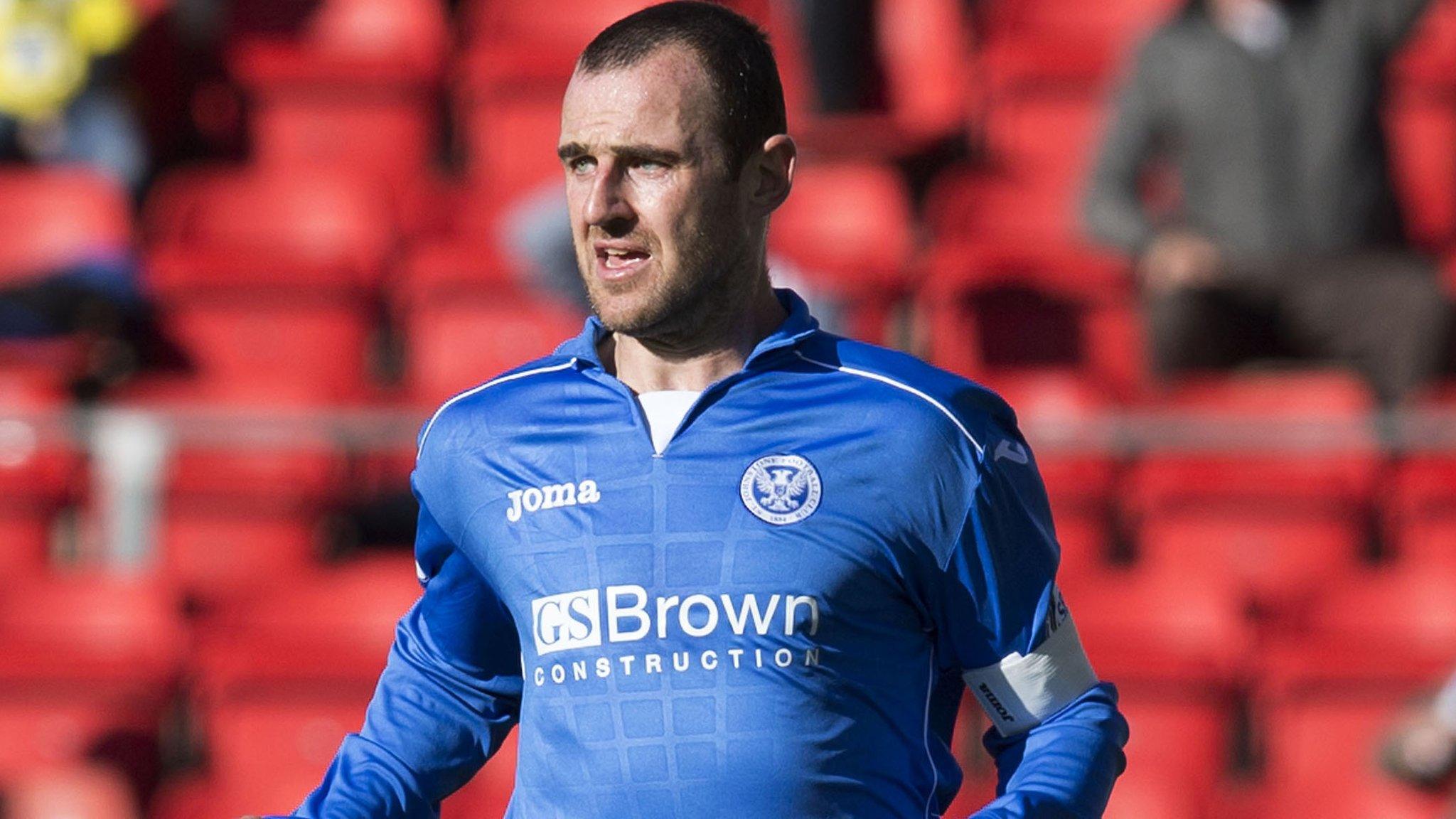 St Johnstone defender Dave Mackay