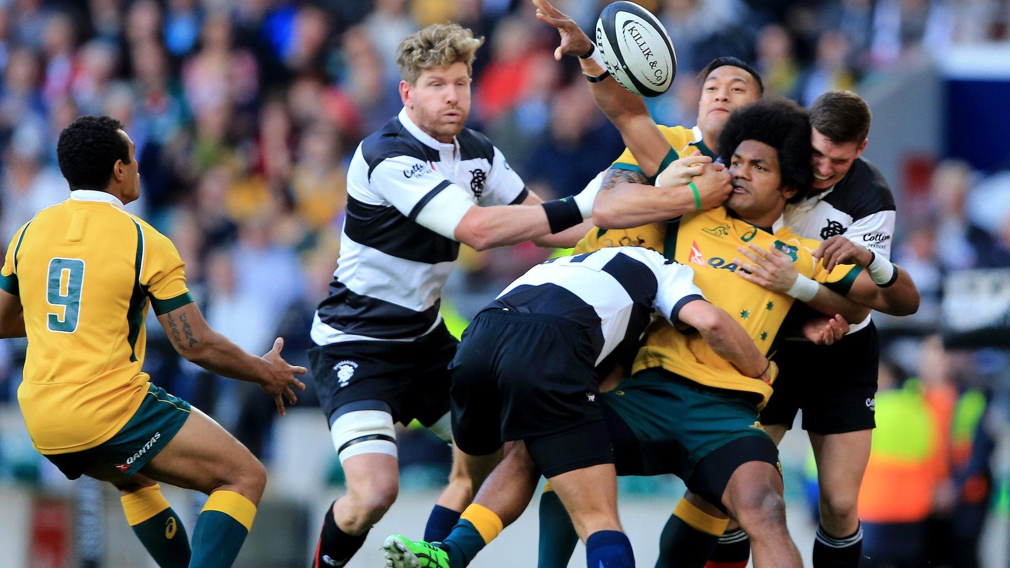 Barbarians v Australia