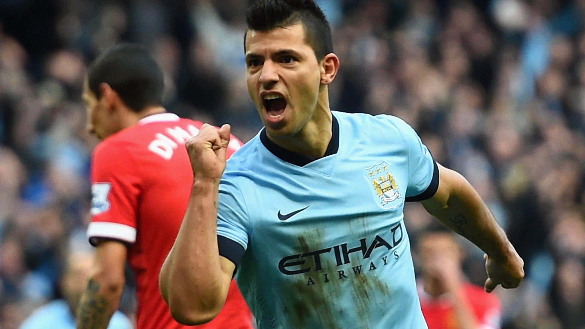 Manchester City's Sergio Aguero