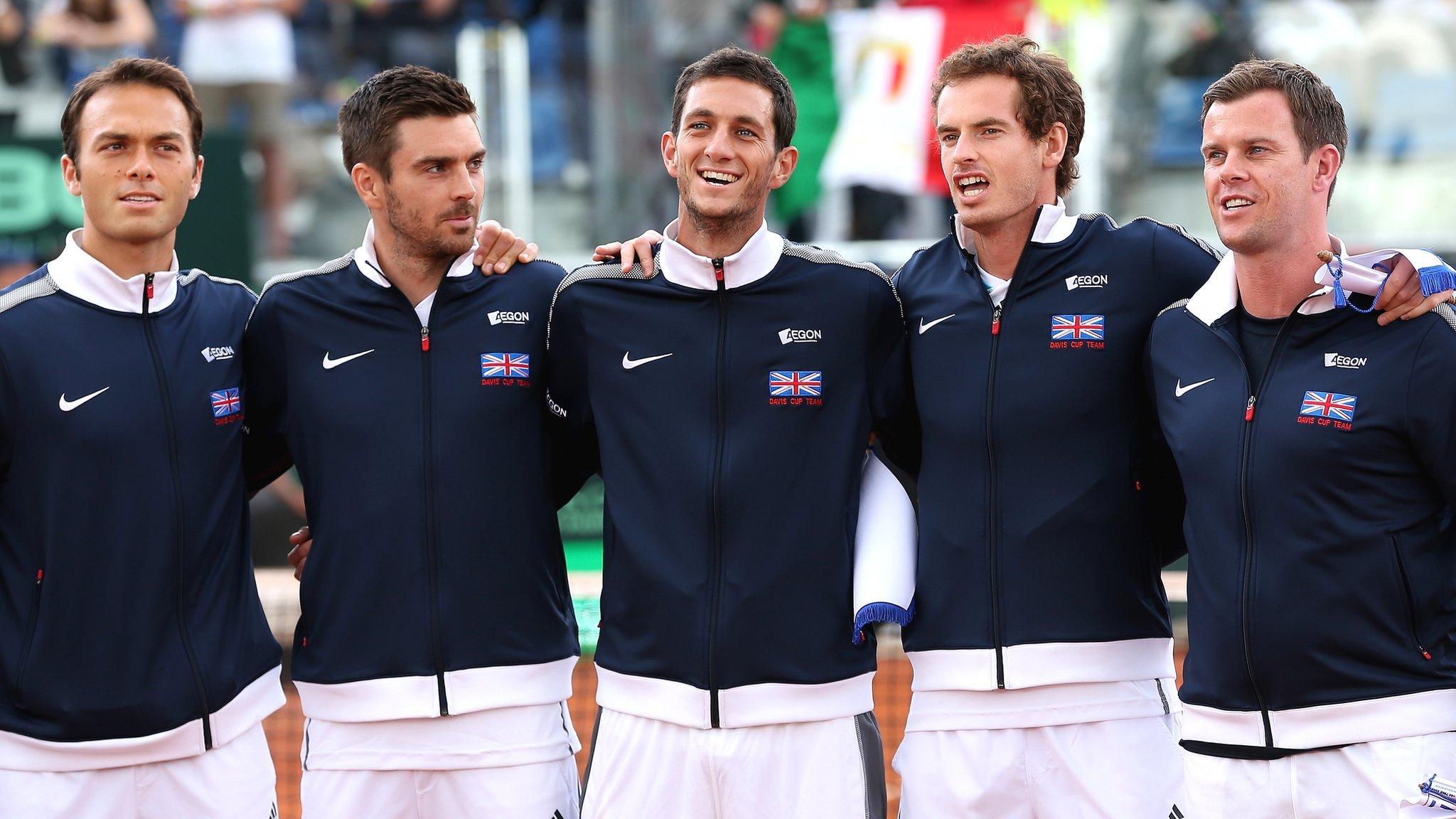 Great Britain's Davis Cup team