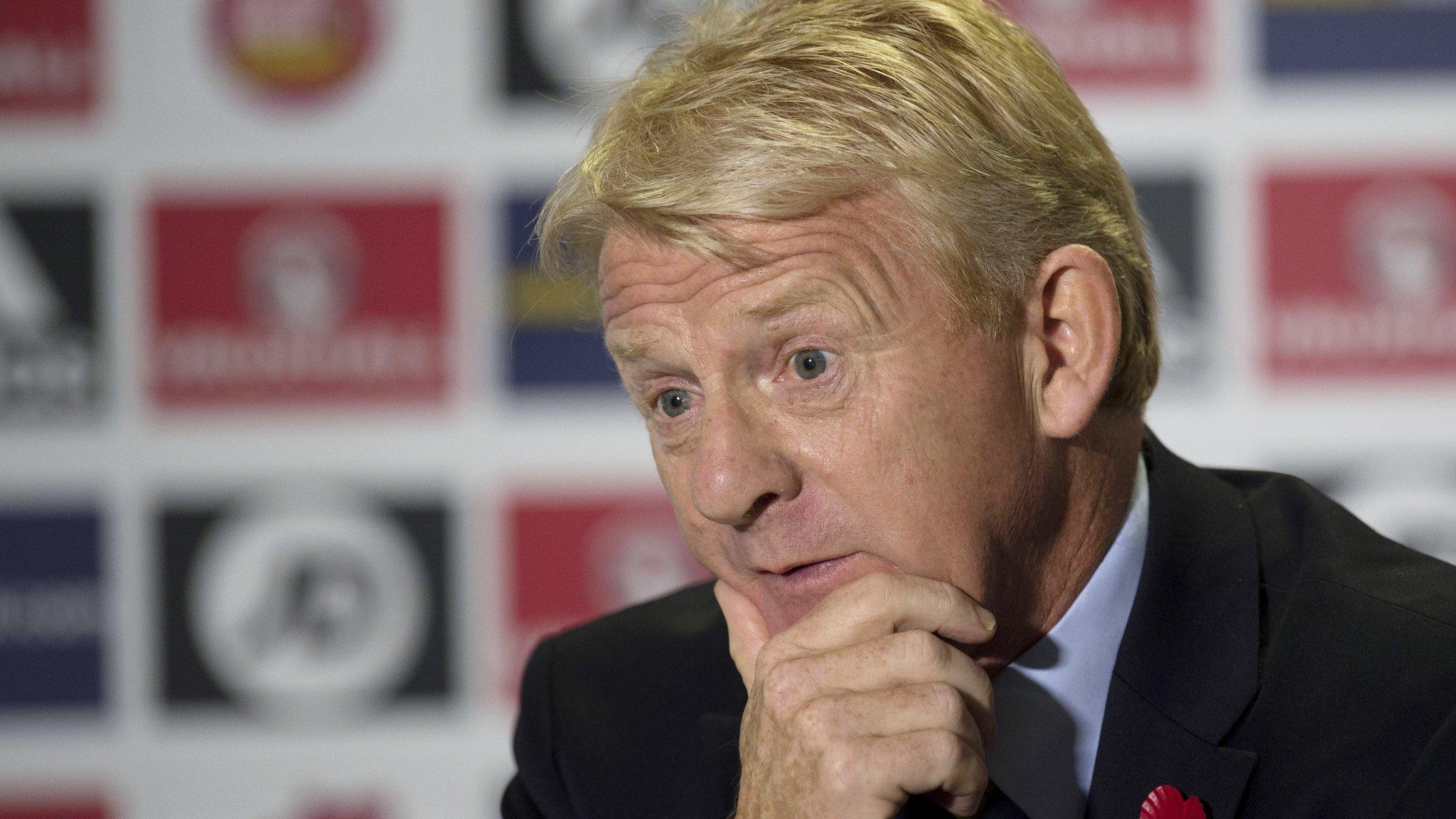 Scotland head coach Gordon Strachan