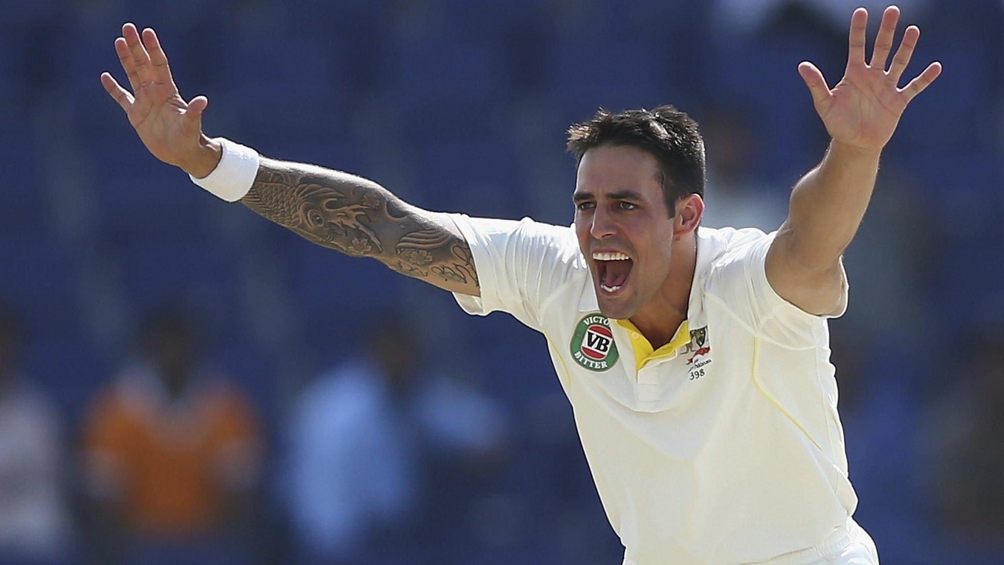 Australia's Mitchell Johnson