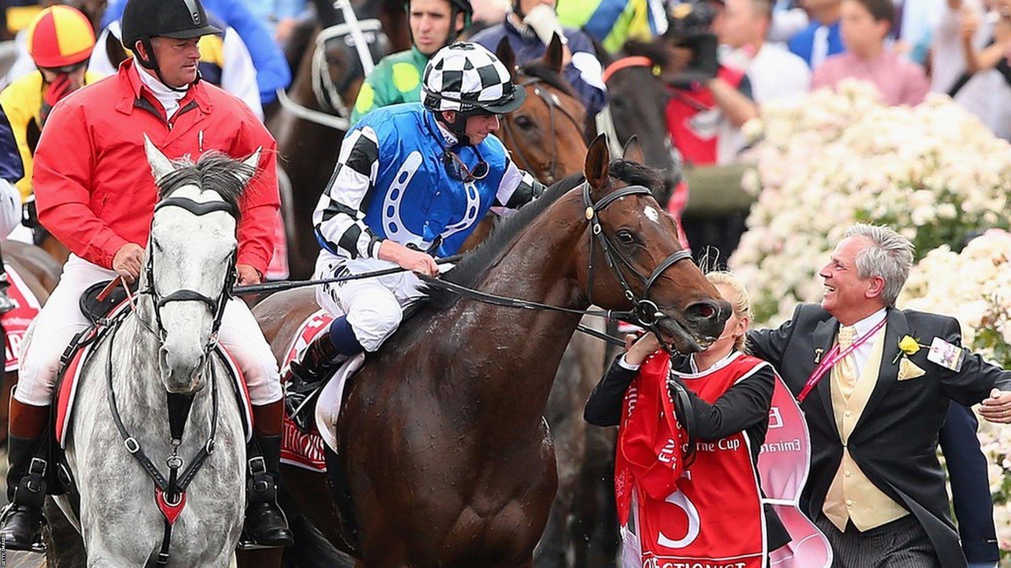 Araldo at the Melbourne Cup