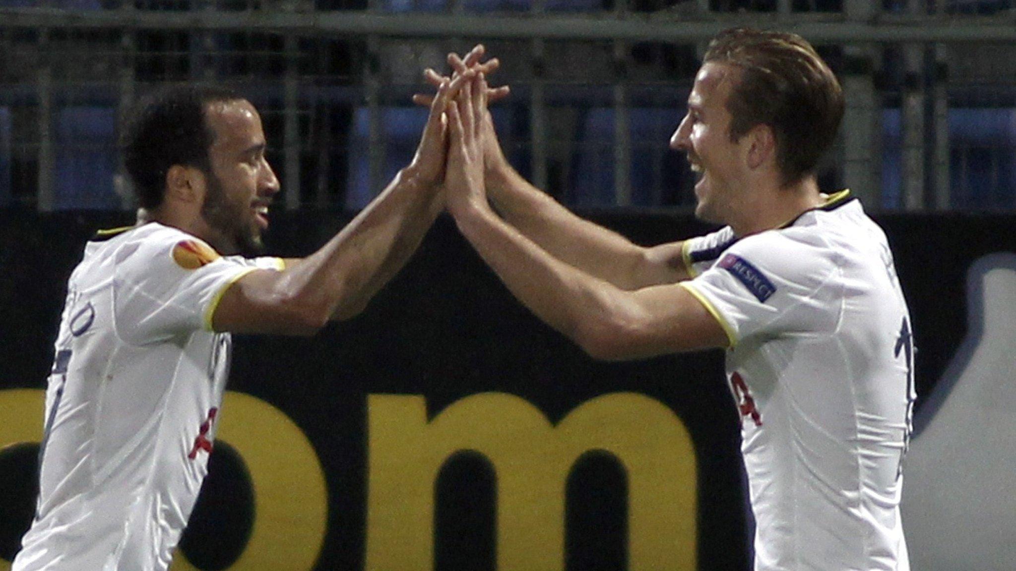 Andros Townsend and Harry Kane