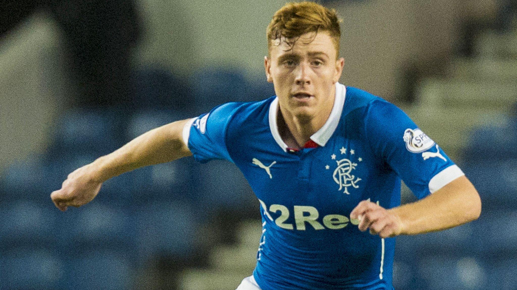 Rangers midfielder Lewis Macleod