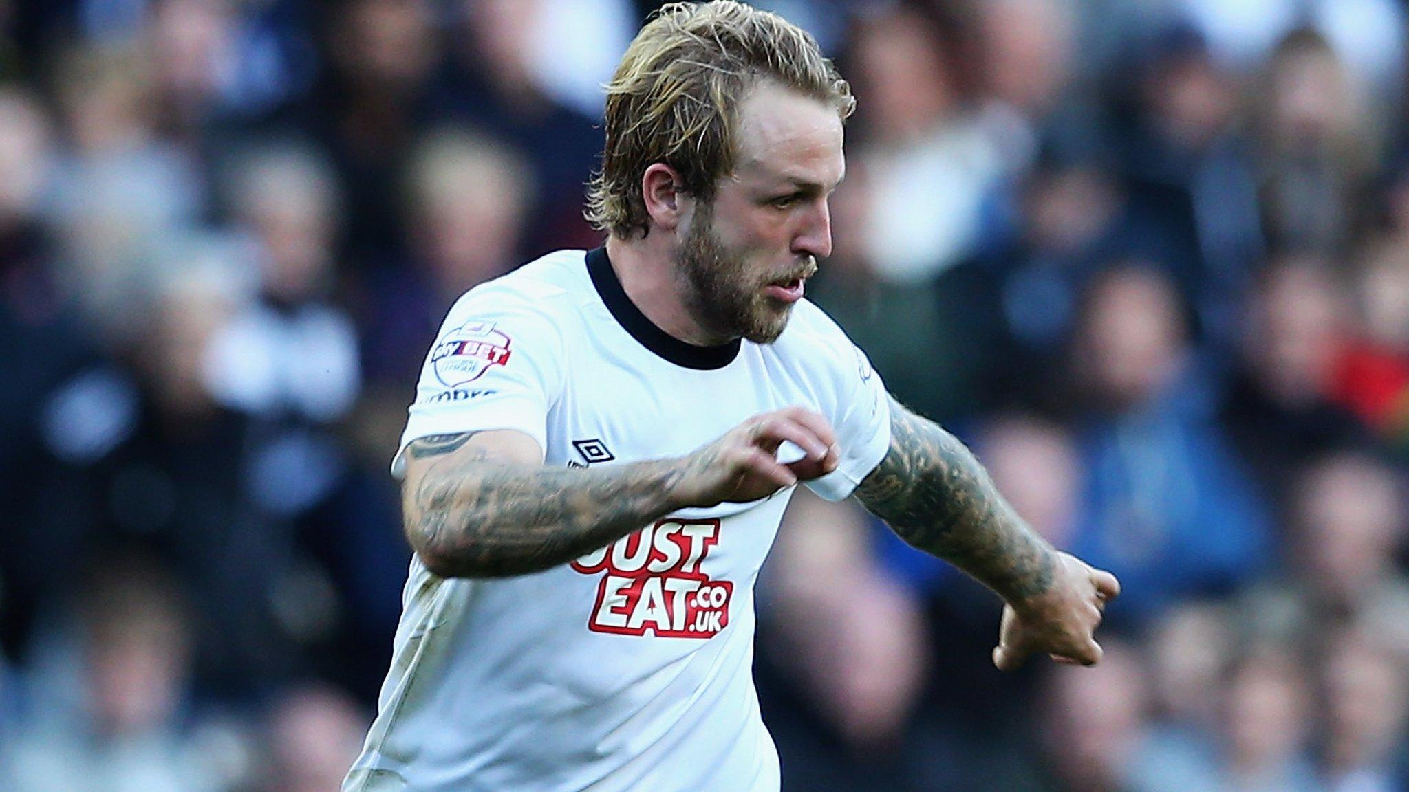 Derby forward Johnny Russell