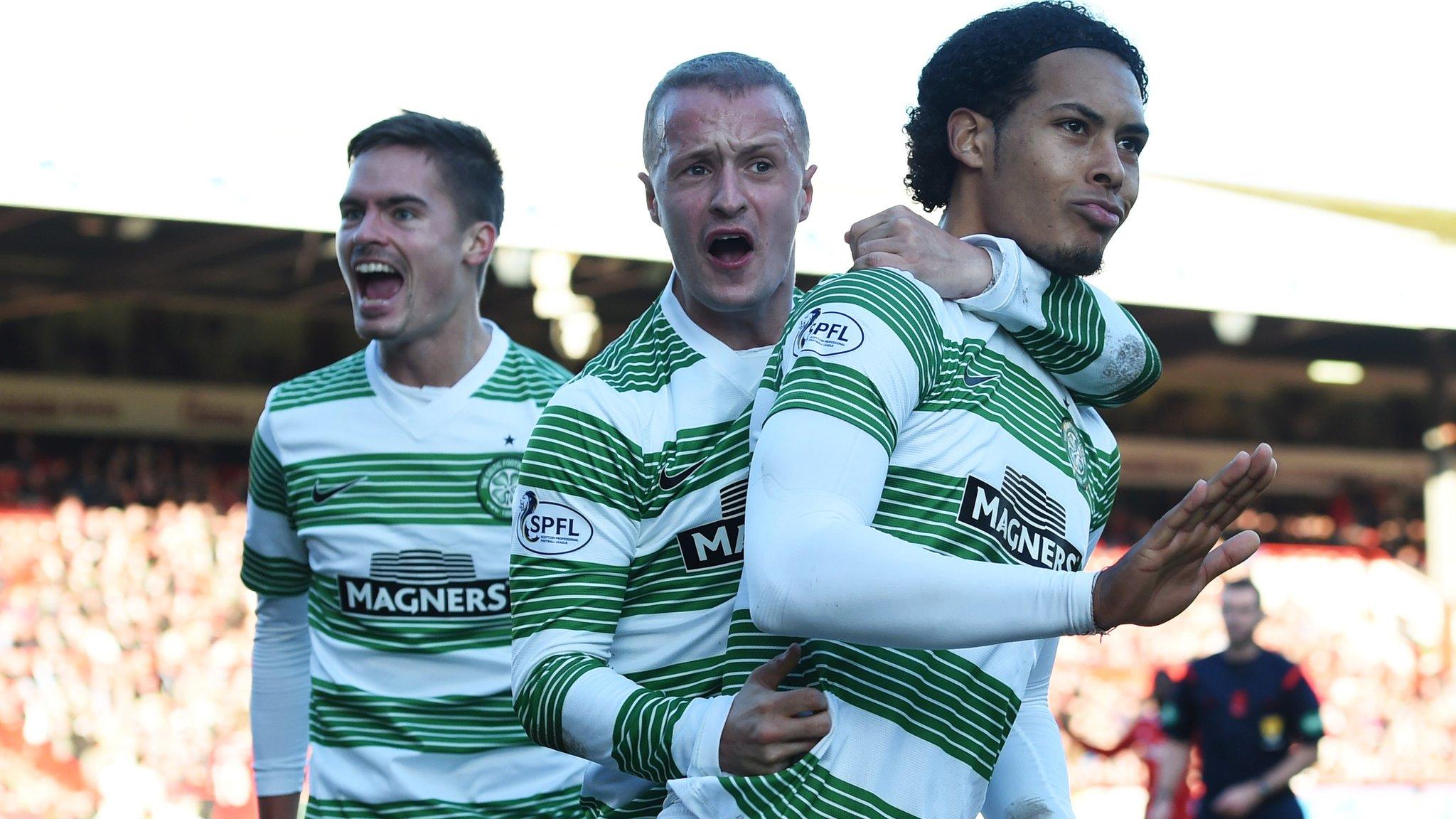 Virgil van Dijk popped up with a late winner for Celtic