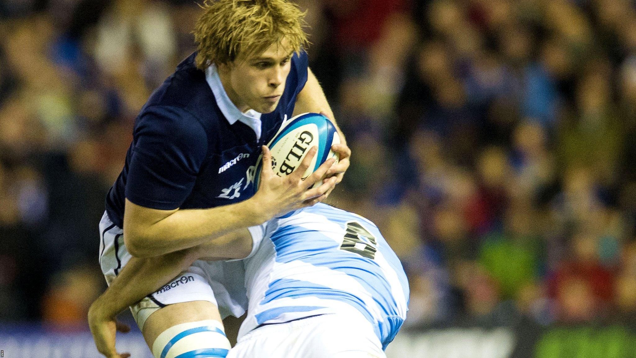 Scotland's Jonny Gray