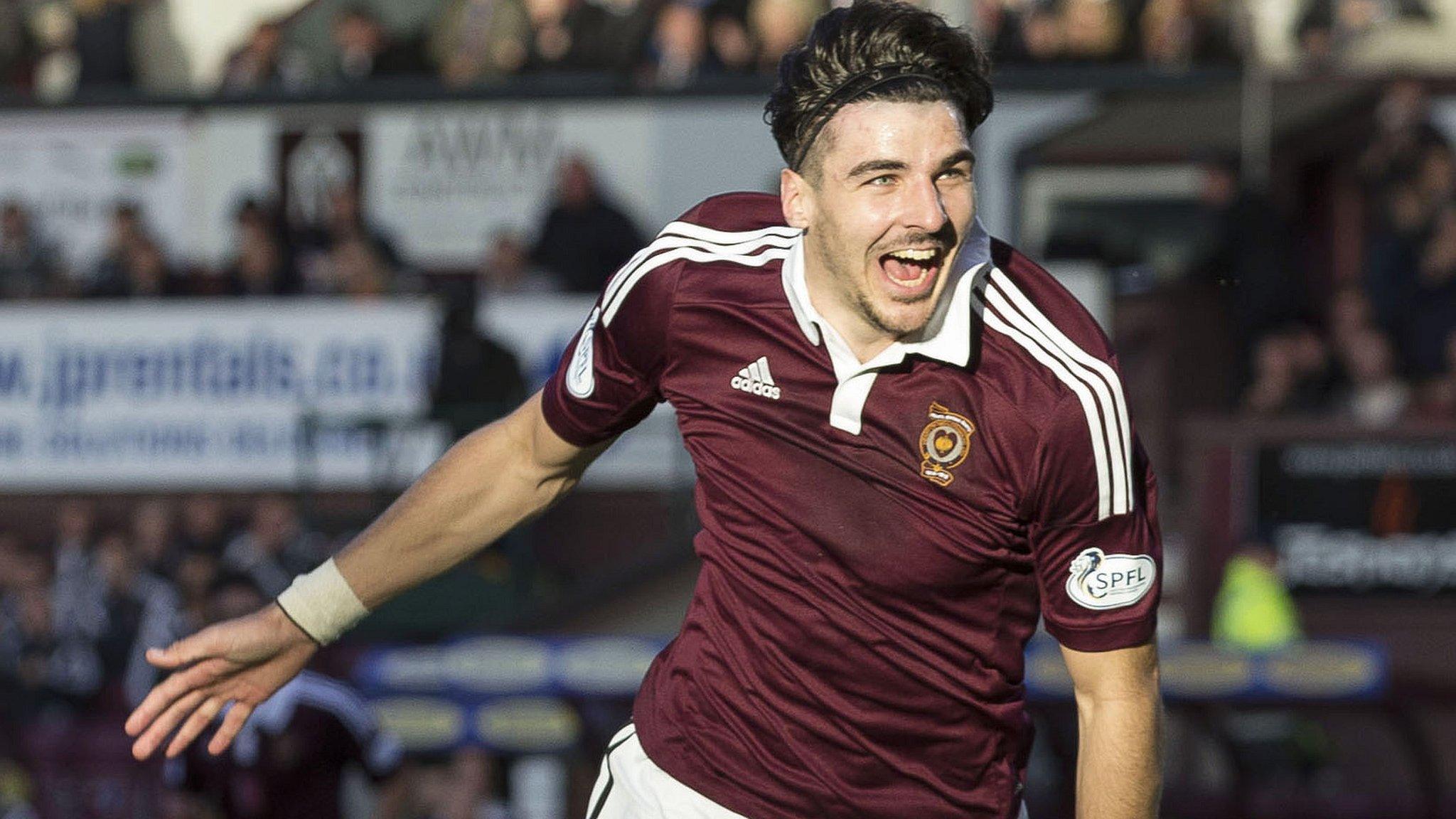 Hearts' Callum Paterson