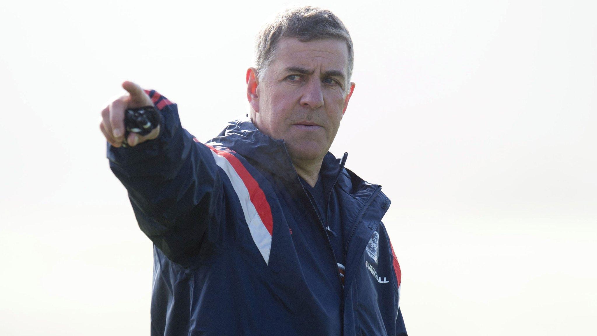 Scotland assistant manager Mark McGhee