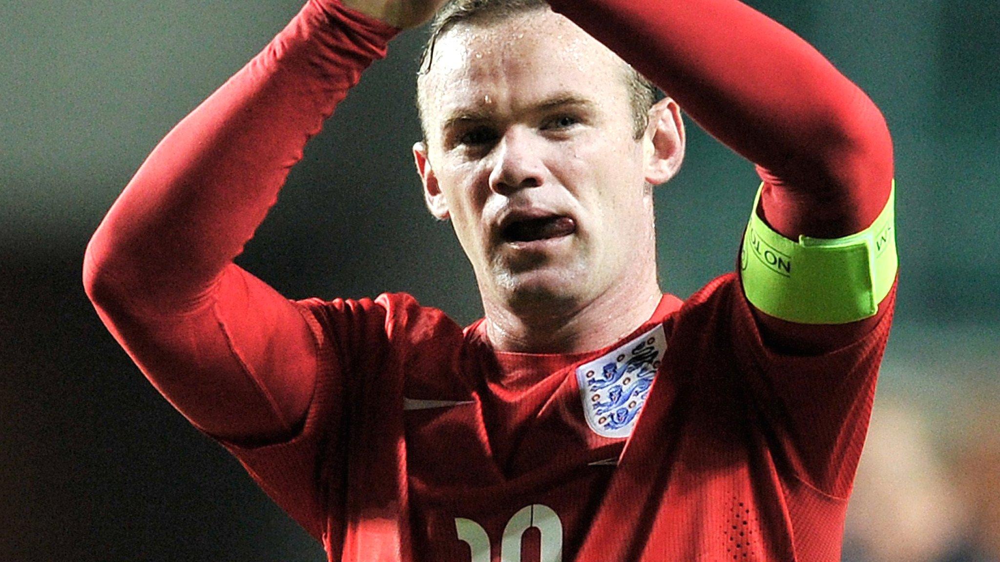 England captain Wayne Rooney