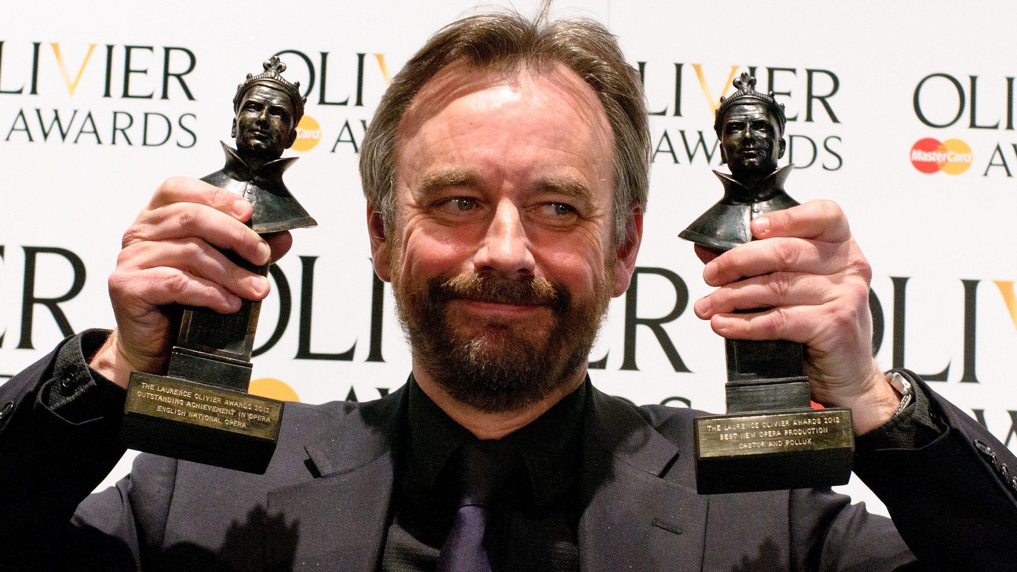 ENO artistic director John Berry at 2012 Olivier Awards