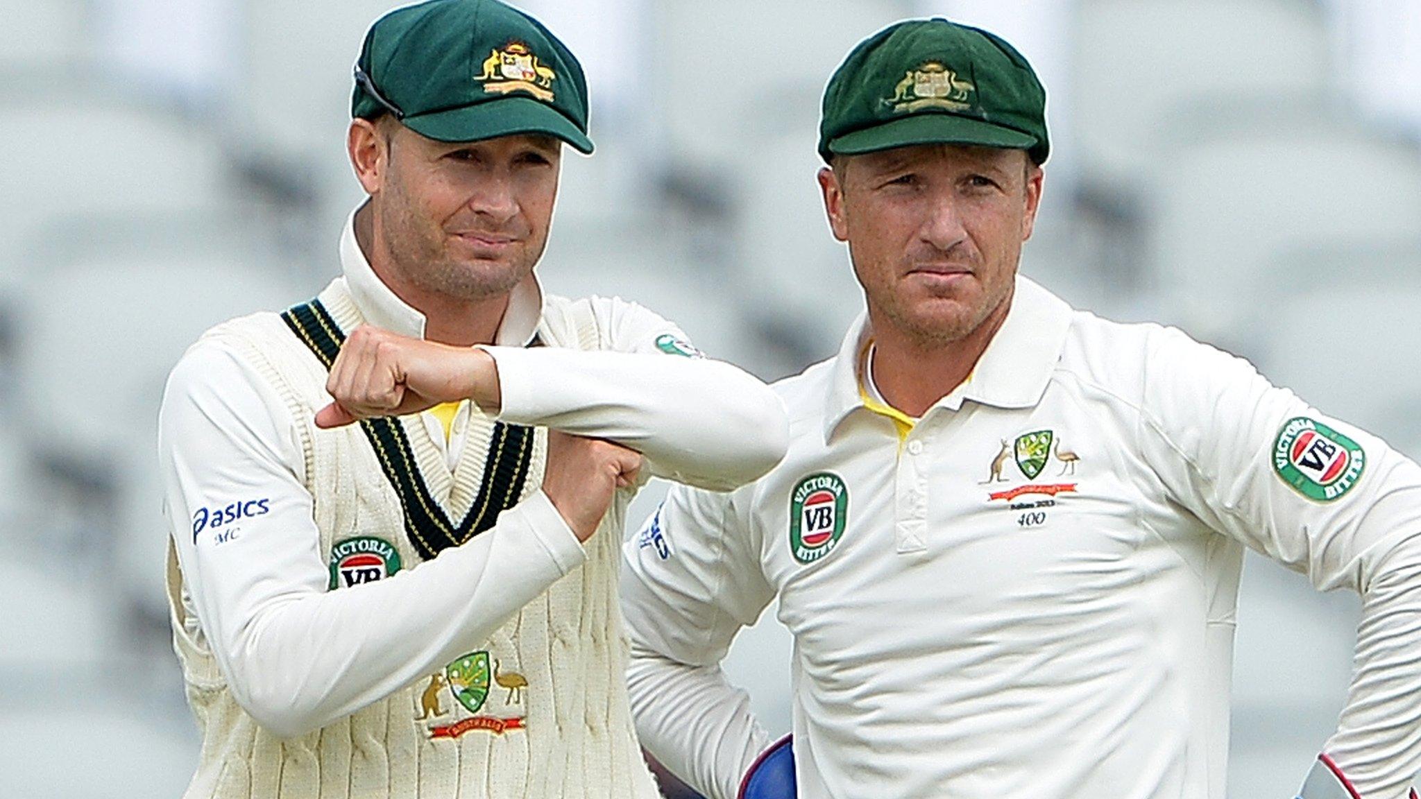 Michael Clarke & Brad Haddin