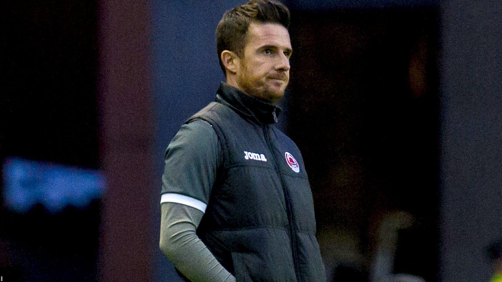 Clyde manager Barry Ferguson