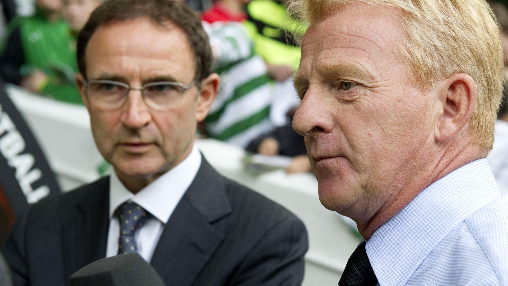 Gordon Strachan and Martin O'Neill go head-to-head at Celtic Park