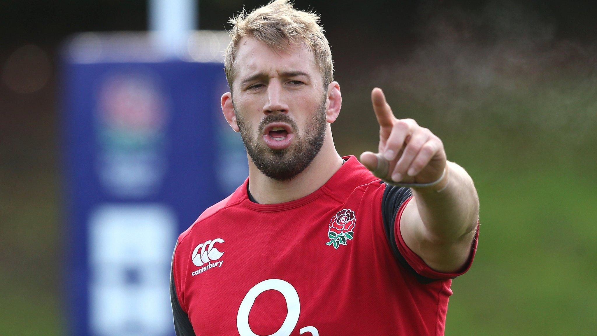England captain Chris Robshaw